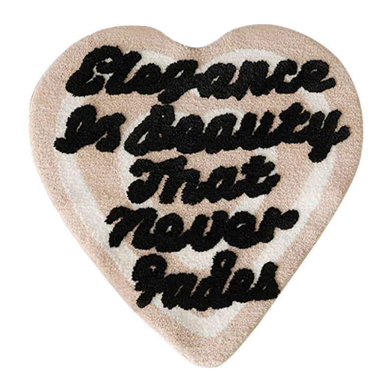 Heart-shaped Rug Perfect for Adding Love to Your Home,Super Soft Rug
