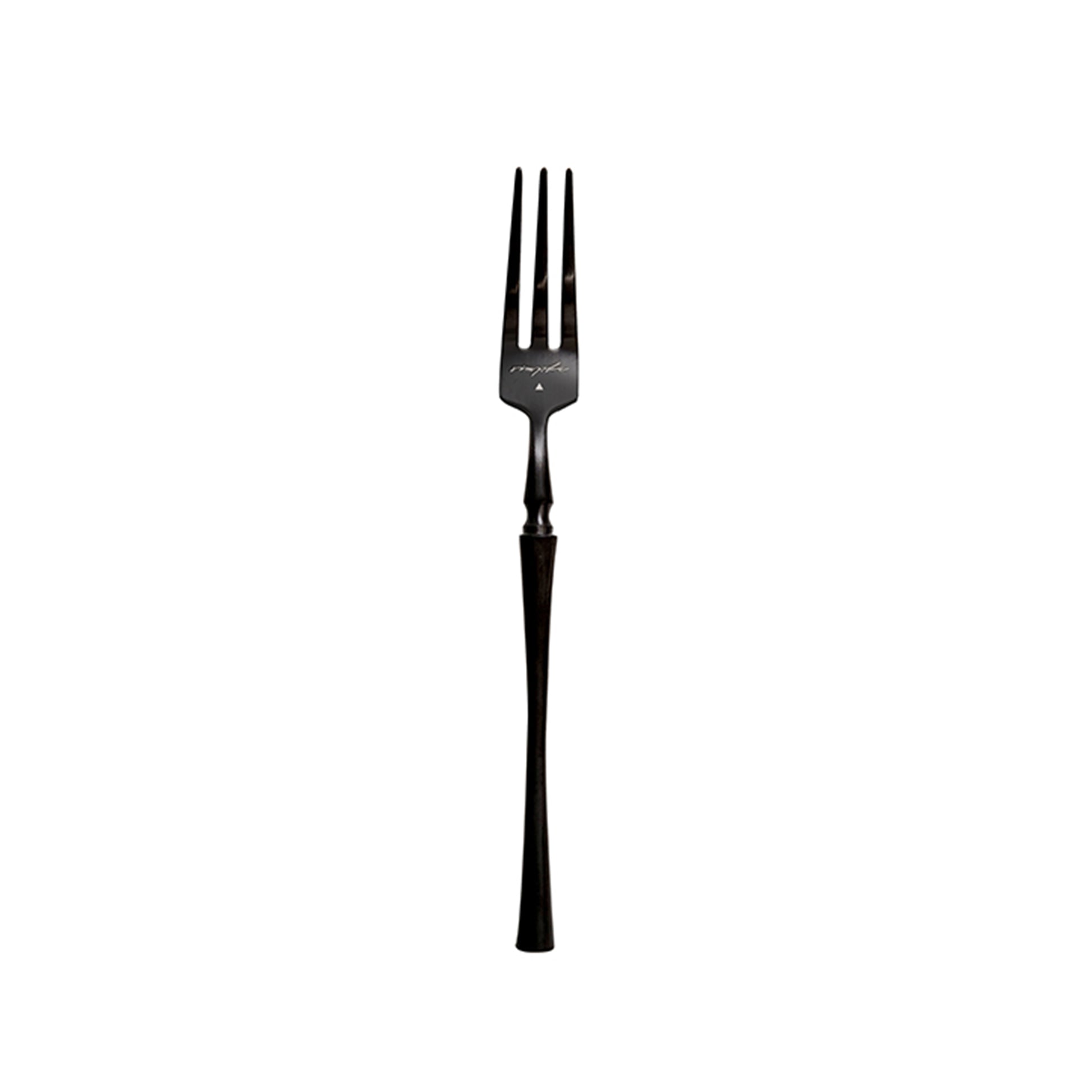 Unique & Beautiful Flatware Set Black Utensils Service For 5 with Dessert Fork,Dessert Spoon, Knife, Spoon, Dinner Fork,Stainless Steel Flatware, 5 Piece Place Setting