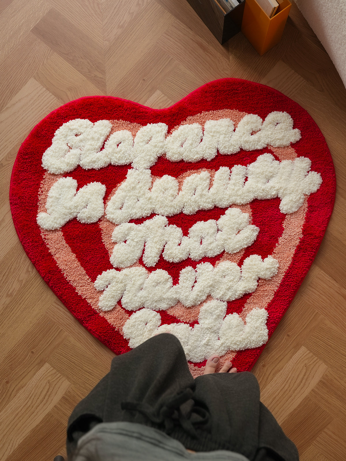 Heart-shaped Rug Perfect for Adding Love to Your Home,Super Soft Rug