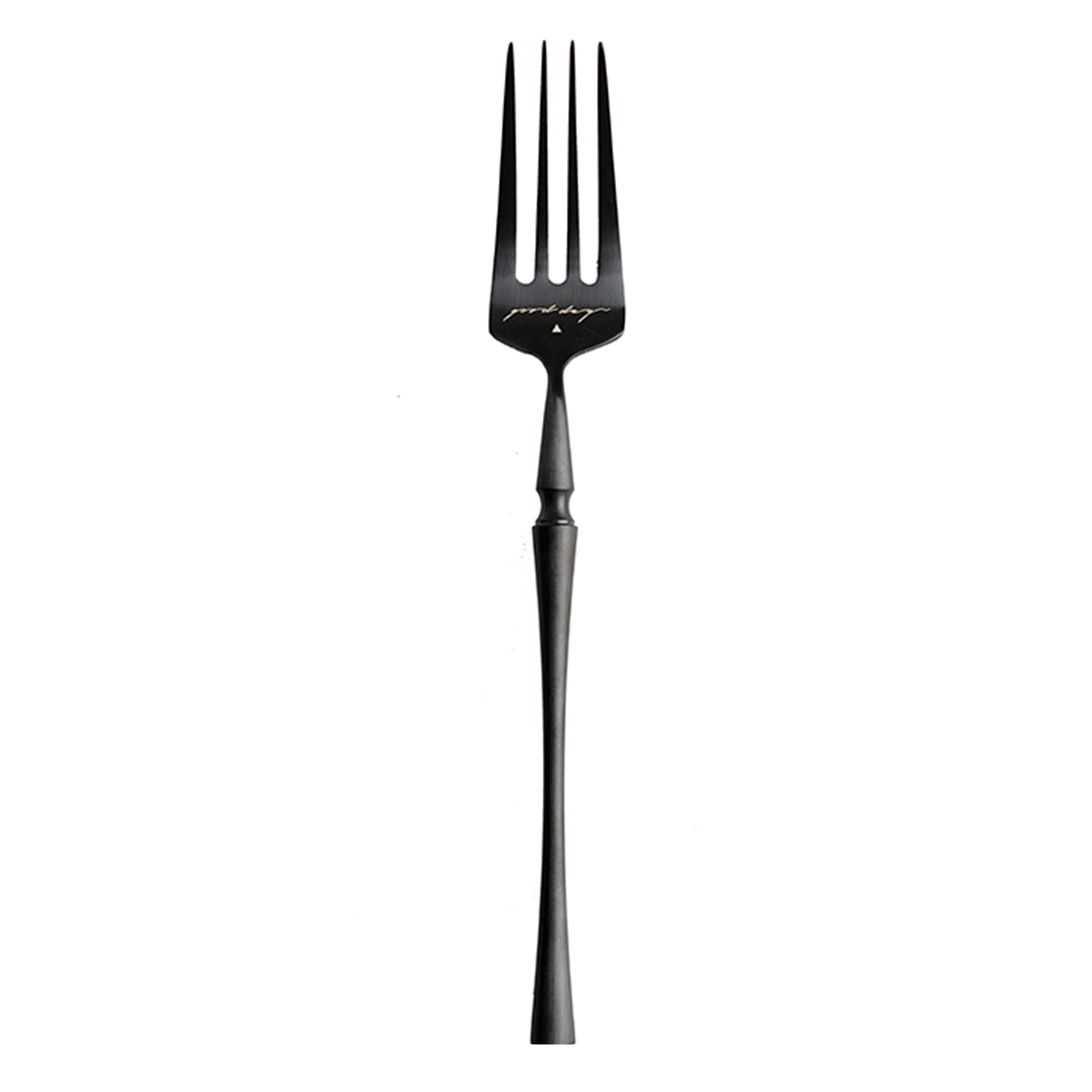 Unique & Beautiful Flatware Set Black Utensils Service For 5 with Dessert Fork,Dessert Spoon, Knife, Spoon, Dinner Fork,Stainless Steel Flatware, 5 Piece Place Setting