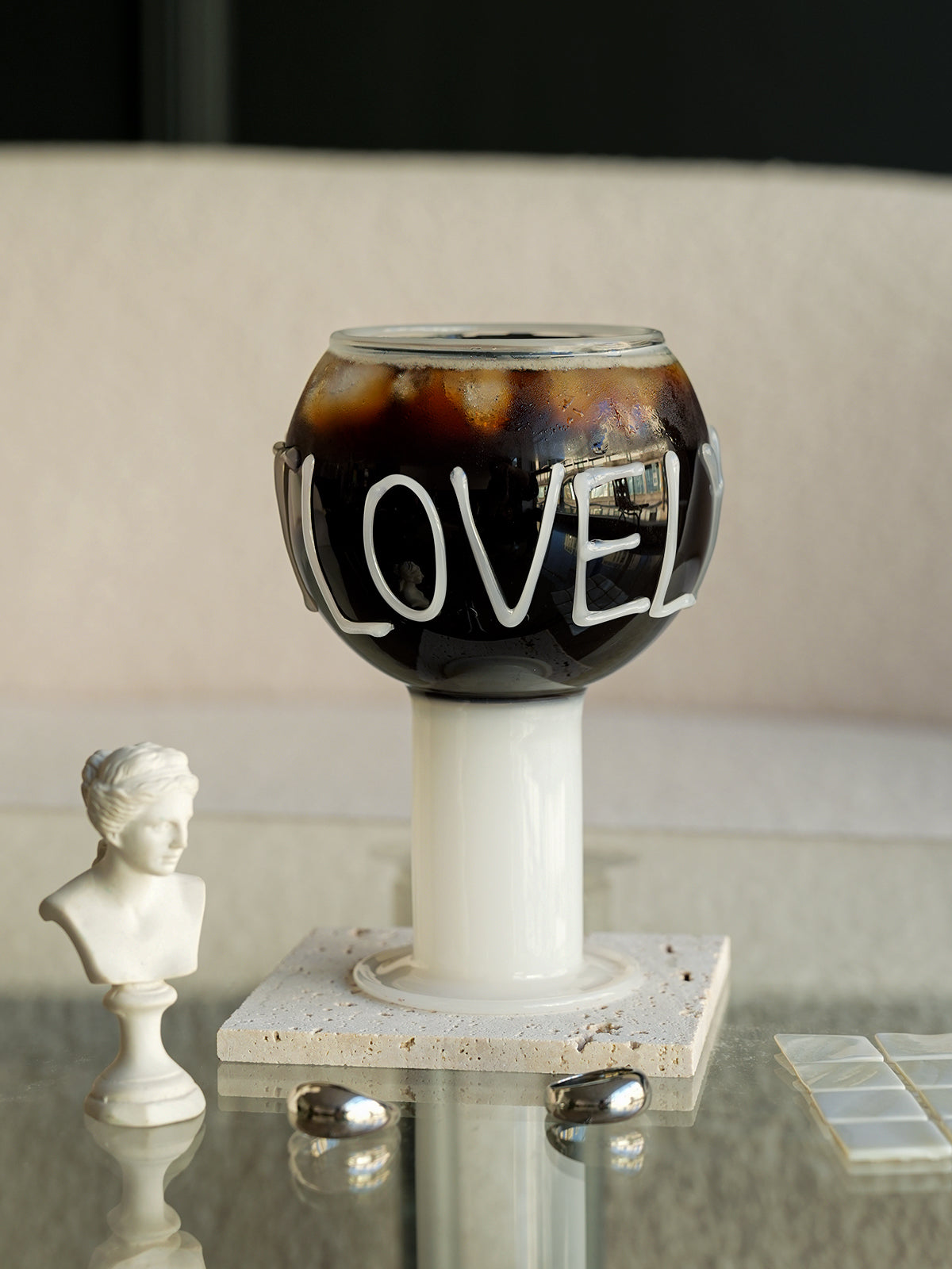 Handmade Glassware Drinking Glasses For Ice Coffee Sustainable Water and Cocktail Glasses For Home&gift
