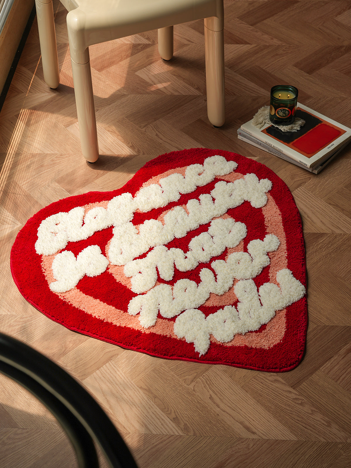 Heart-shaped Rug Perfect for Adding Love to Your Home,Super Soft Rug