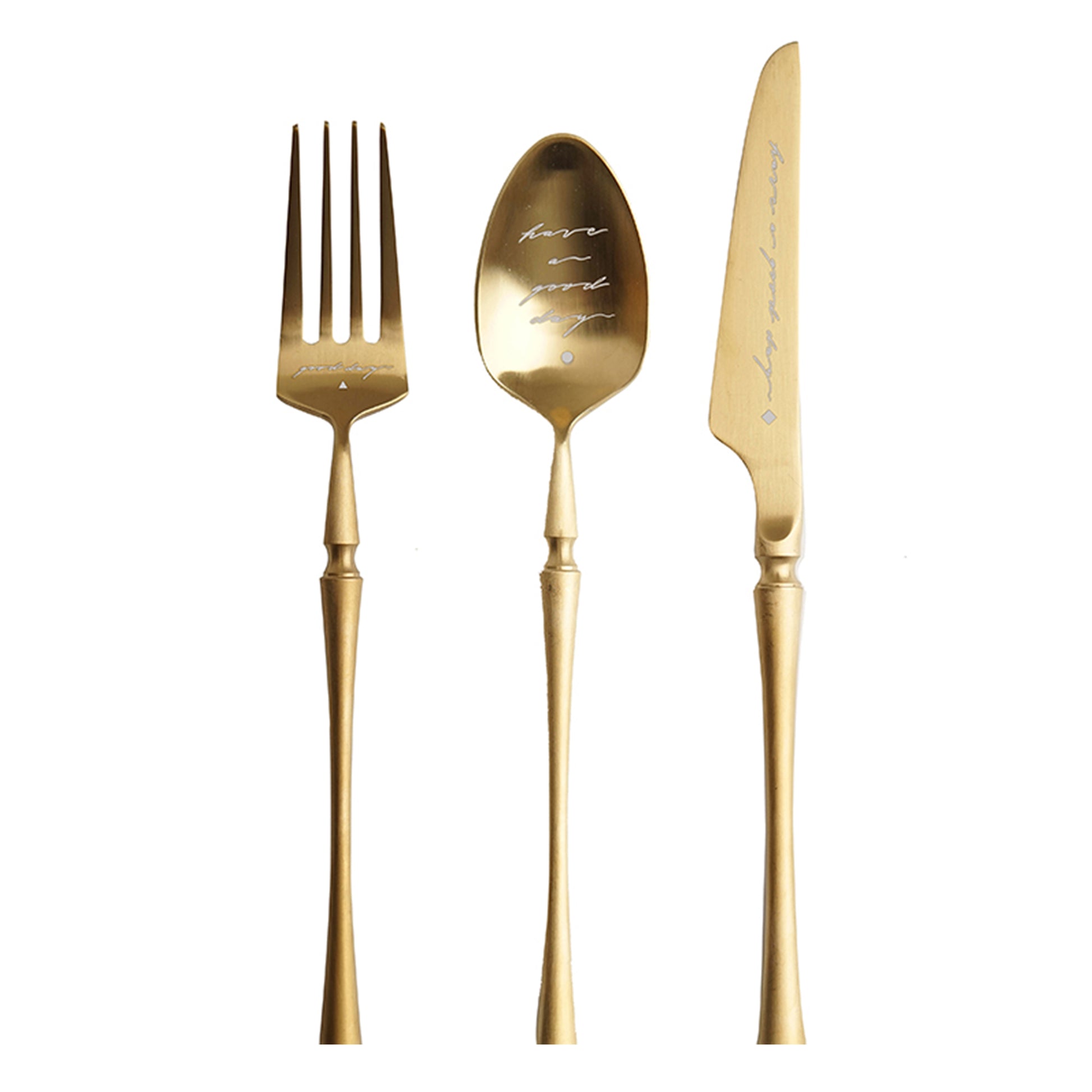 Unique & Beautiful Flatware Set Black Utensils Service For 5 with Dessert Fork,Dessert Spoon, Knife, Spoon, Dinner Fork，Stainless Steel Flatware, 5 Piece Place Setting