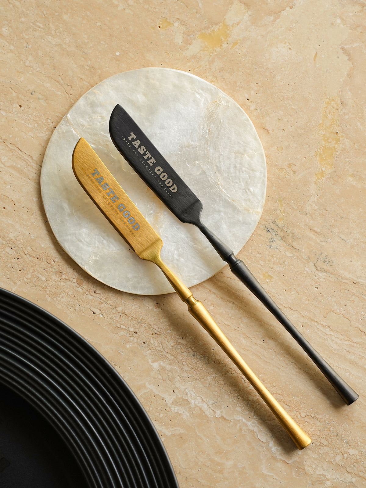 Stainless Steel Butter Knife & Spreader Set: Perfect for Breakfast Spreads, Soft Cheese, Jam, and Pastry