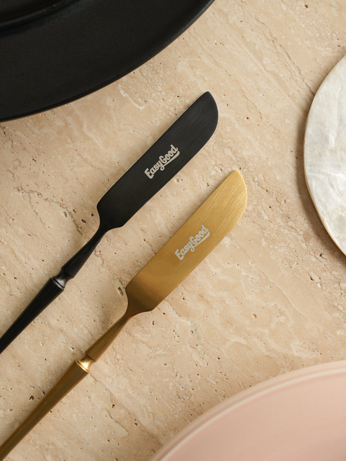 Stainless Steel Butter Knife & Spreader Set: Perfect for Breakfast Spreads, Soft Cheese, Jam, and Pastry