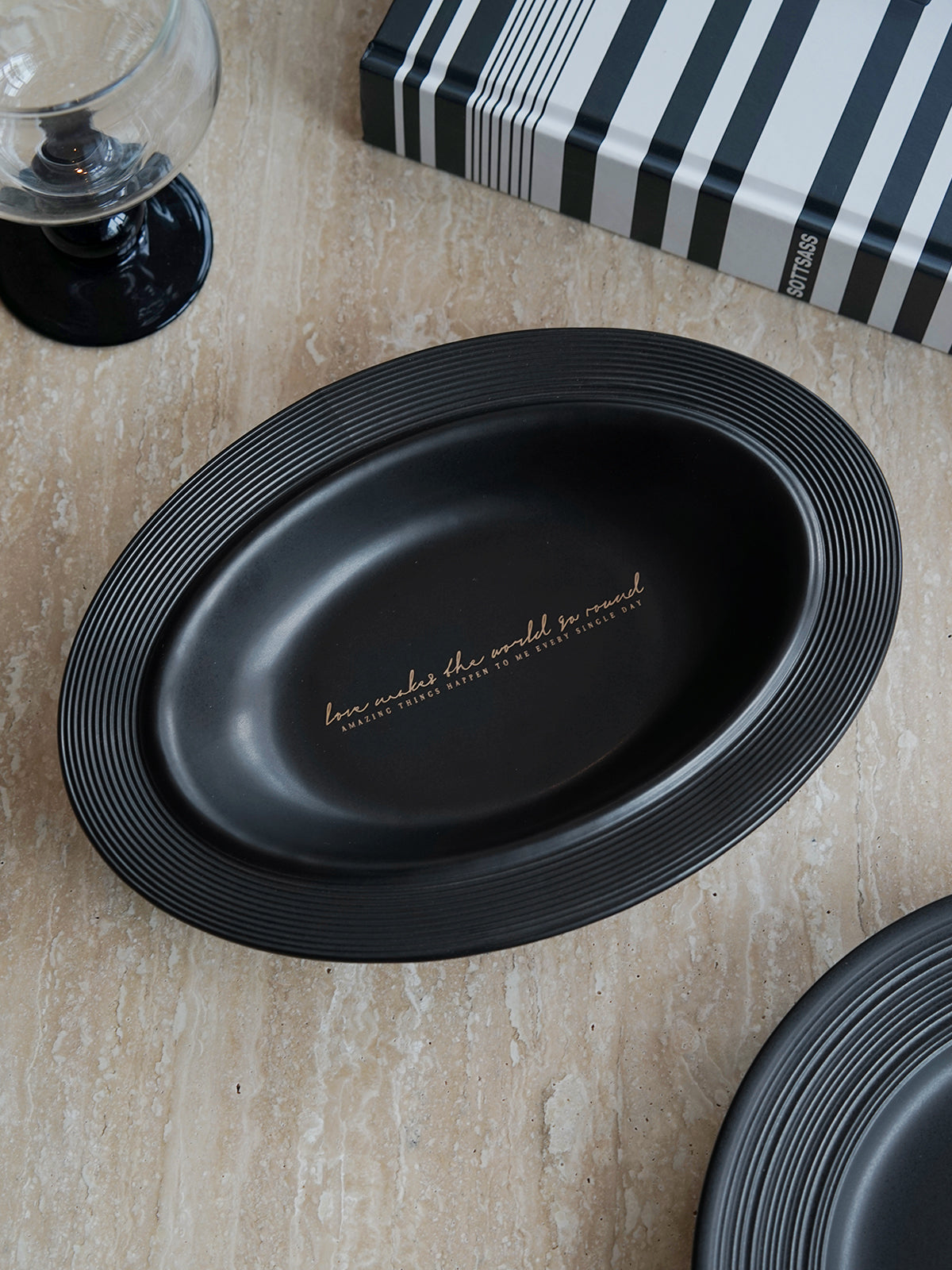 Matte Relief Ceramic Series, featuring soup plates, dinner plates, rice bowls, and soup bowls. Suitable for salads, desserts, steaks, pasta, and main courses. Dishwasher and microwave safe.