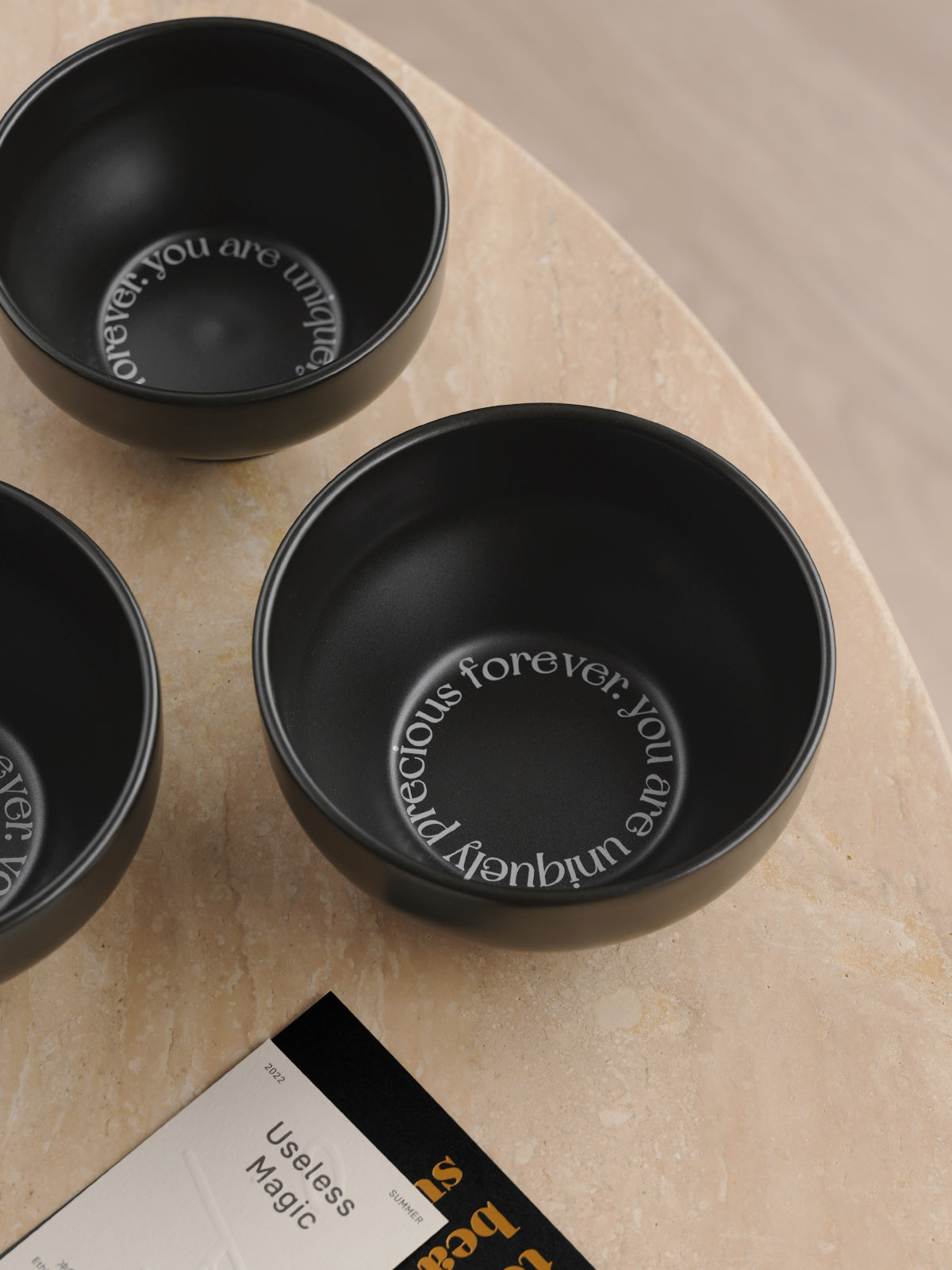 5"Ceramic Bowls,Premium Glossy Black Ceramic.for Cereal, Soup, Rice, Fruit, Salad, Oatmeal,Breakfast, Dishwasher and Microwave Safe