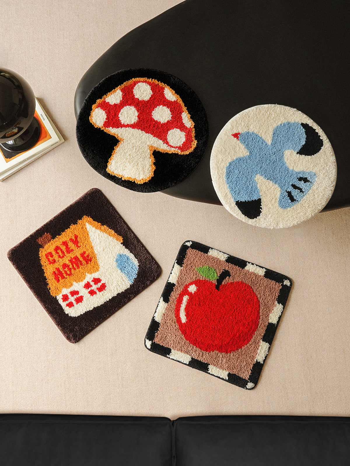 Living Room Seat Cushion,Flower Pattern Chair cushions,Creative Office Seat Pad, Sofa Decorative, Bedroom Butt Cushion,Car Cushion