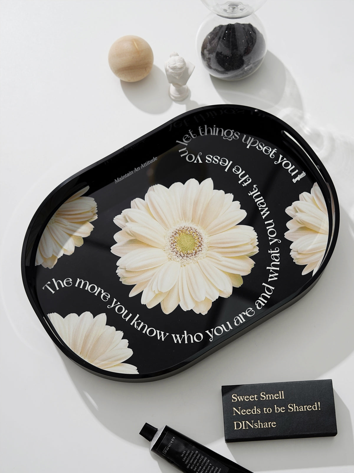 Large Acrylic Serving Tray,Food,Breakfast,Butler-Kitchen Countertop Tray-Makeup Drawer Organizer-Vanity Table,Decorative Tray,Storage Solution