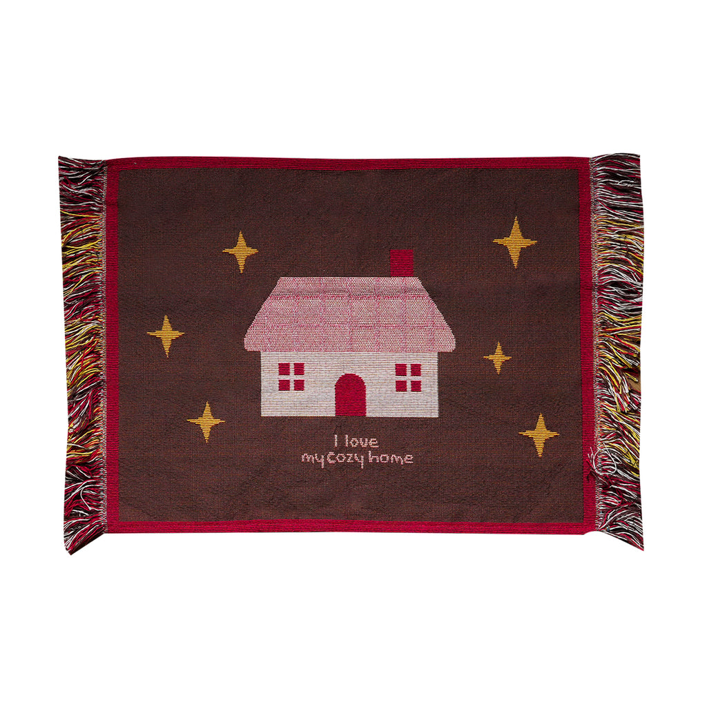Multi-Functional Tassel Mat，Decorative Placemat ，Tea Tray Coaster