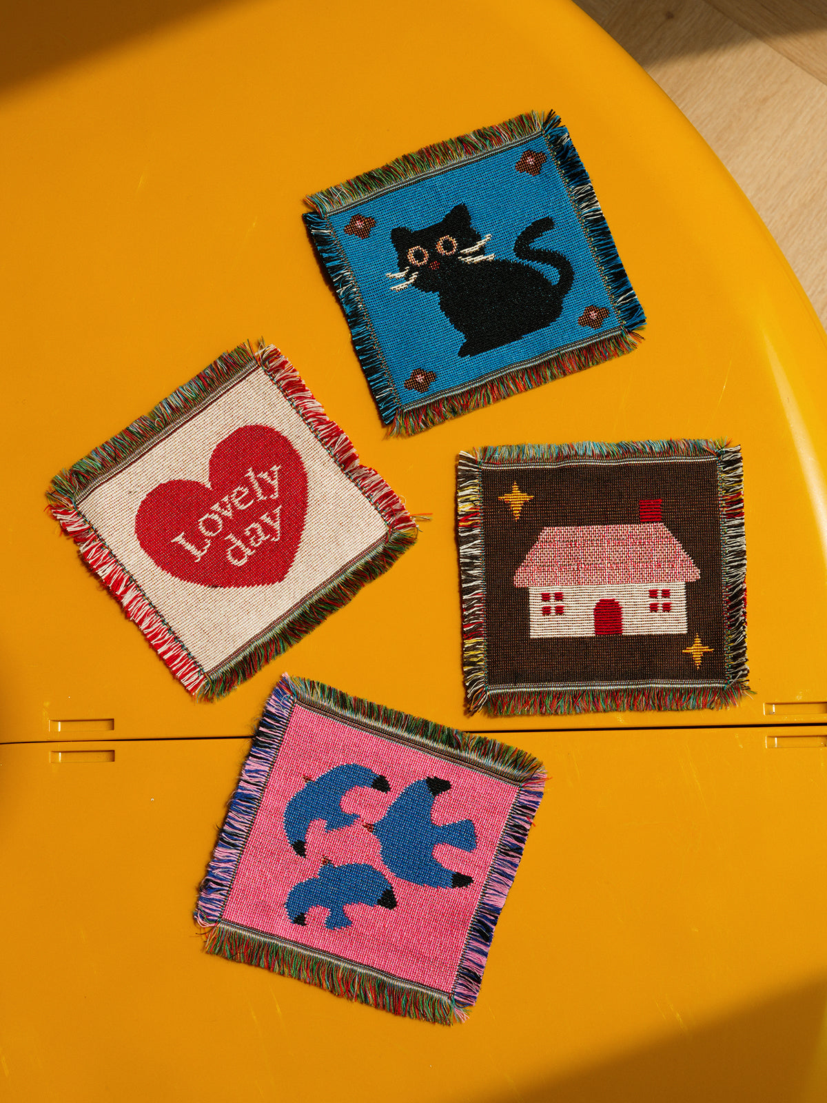 Adorable Woven Coaster