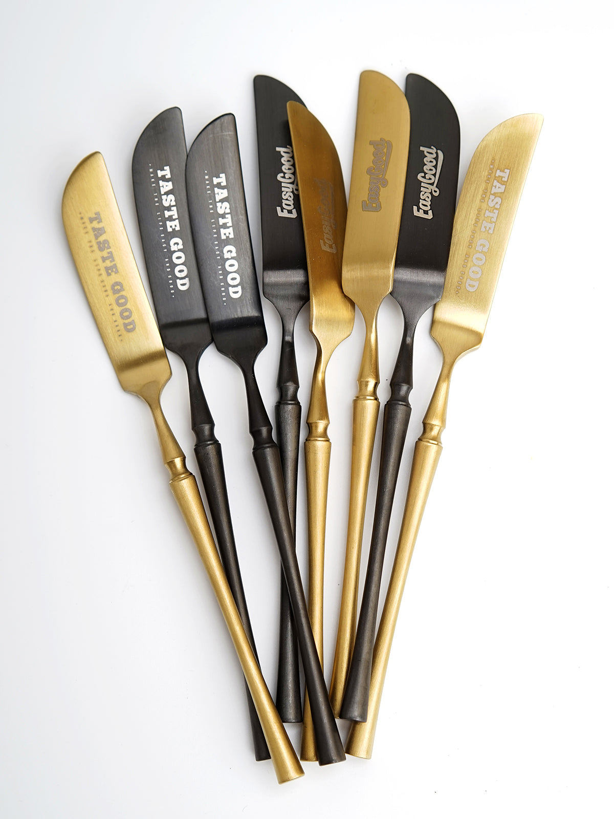 Stainless Steel Butter Knife & Spreader Set: Perfect for Breakfast Spreads, Soft Cheese, Jam, and Pastry