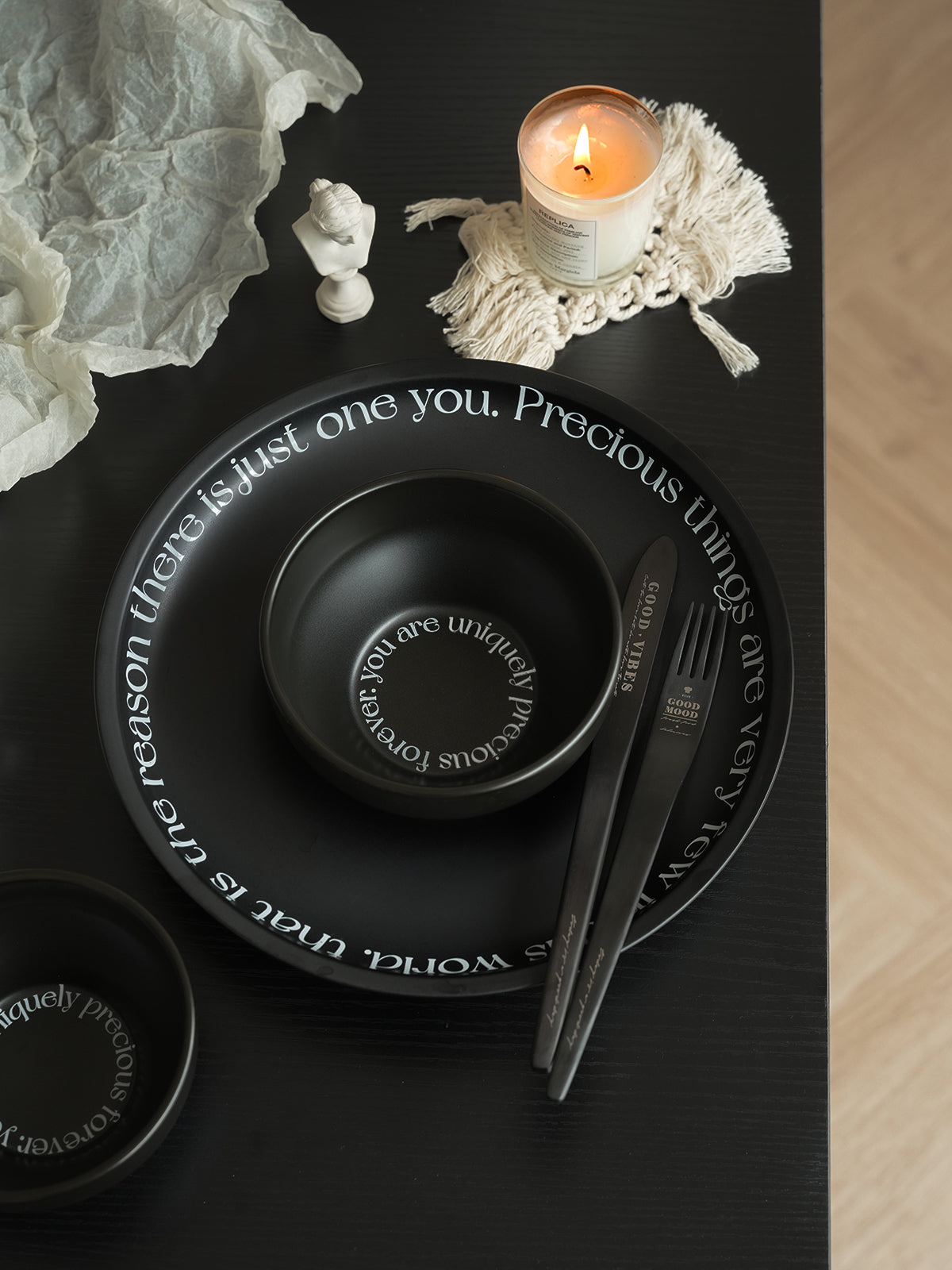 5"Ceramic Bowls,Premium Glossy Black Ceramic.for Cereal, Soup, Rice, Fruit, Salad, Oatmeal,Breakfast, Dishwasher and Microwave Safe