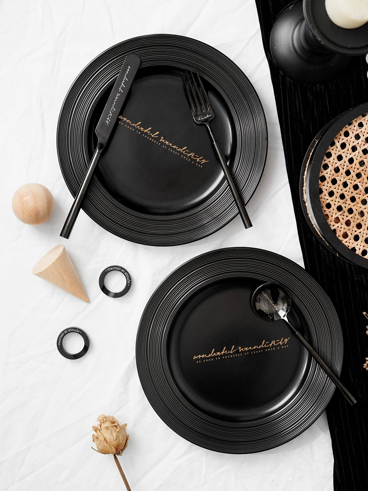 Matte Relief Ceramic Series, featuring soup plates, dinner plates, rice bowls, and soup bowls. Suitable for salads, desserts, steaks, pasta, and main courses. Dishwasher and microwave safe.