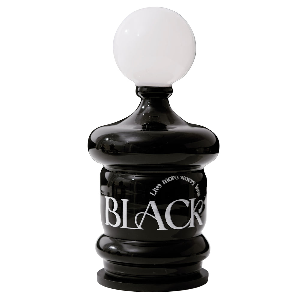 Glass Cotton Swab and Toothpick Holder,Bathroom Vanity Canisters Jars for Countertop Storage and Organization