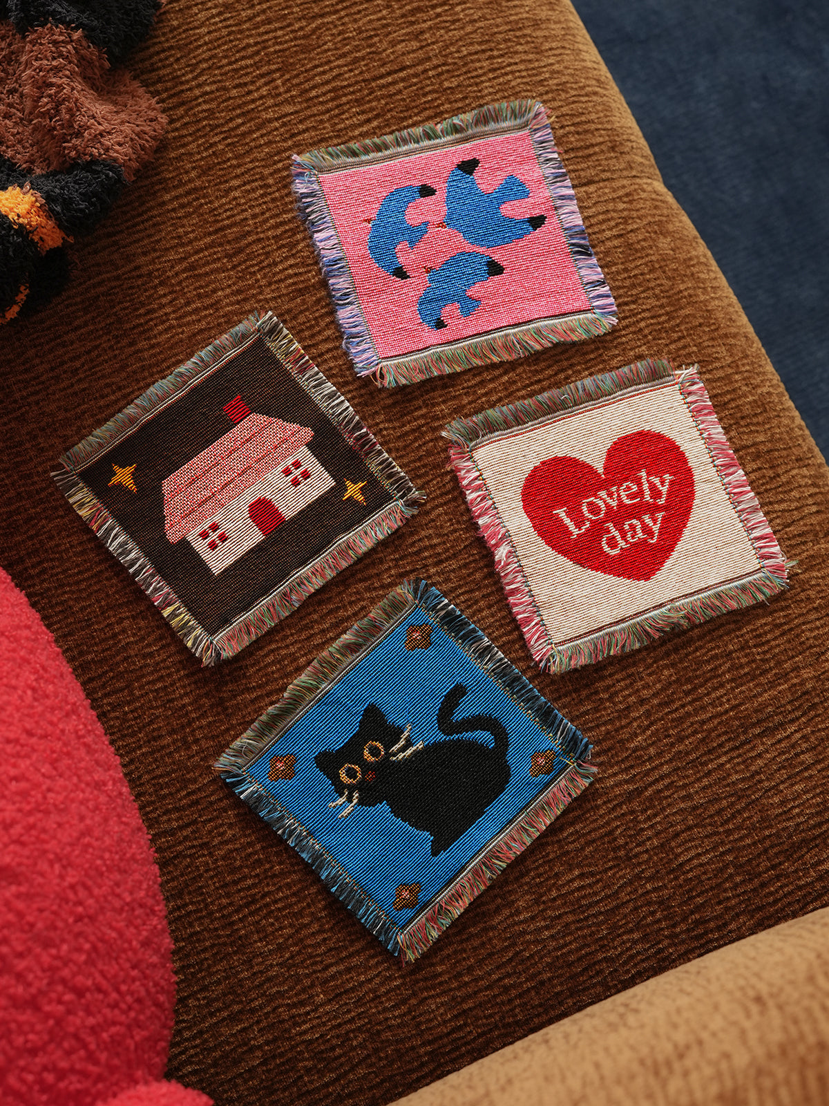 Adorable Woven Coaster