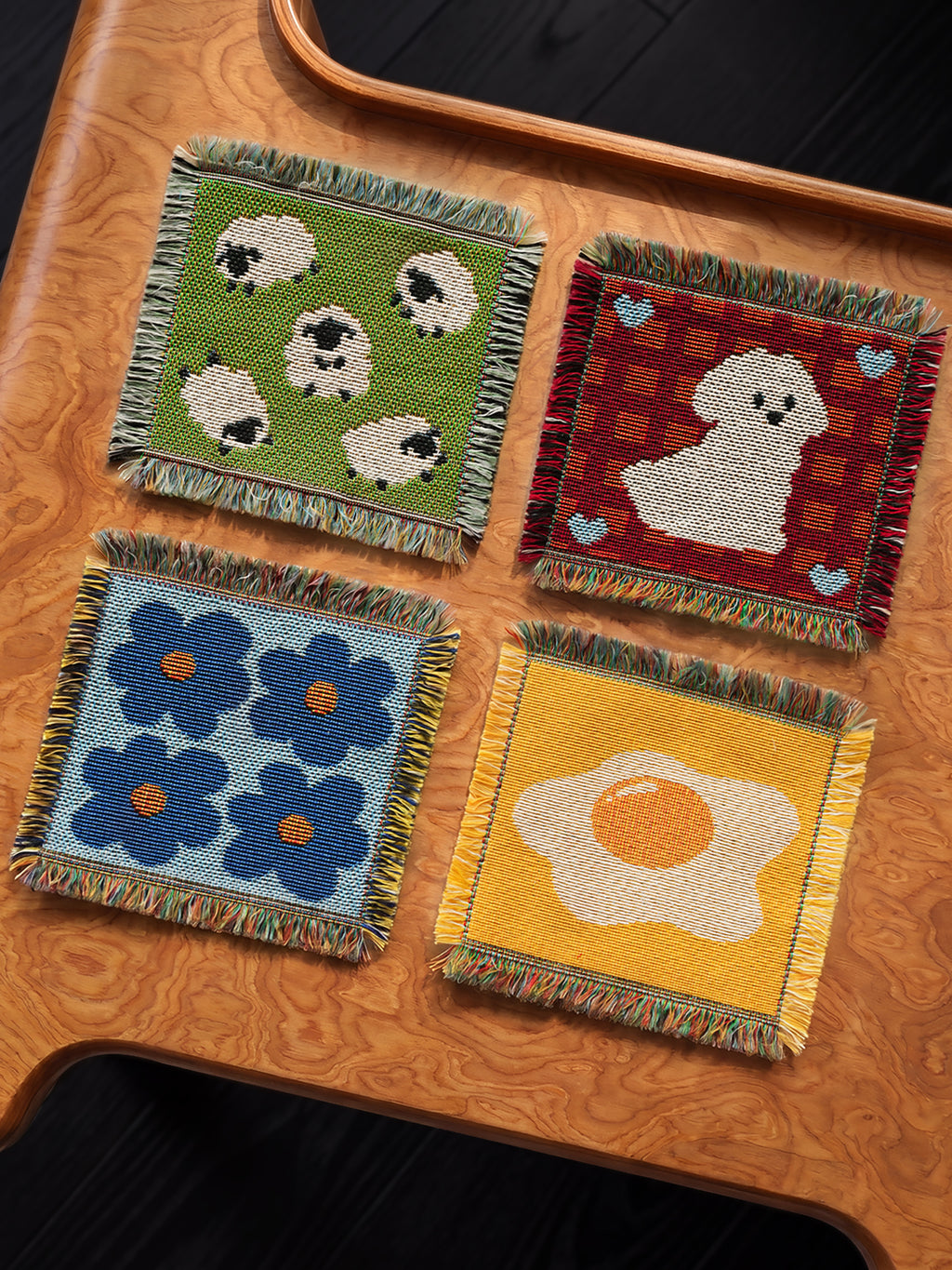 Adorable Woven Coaster