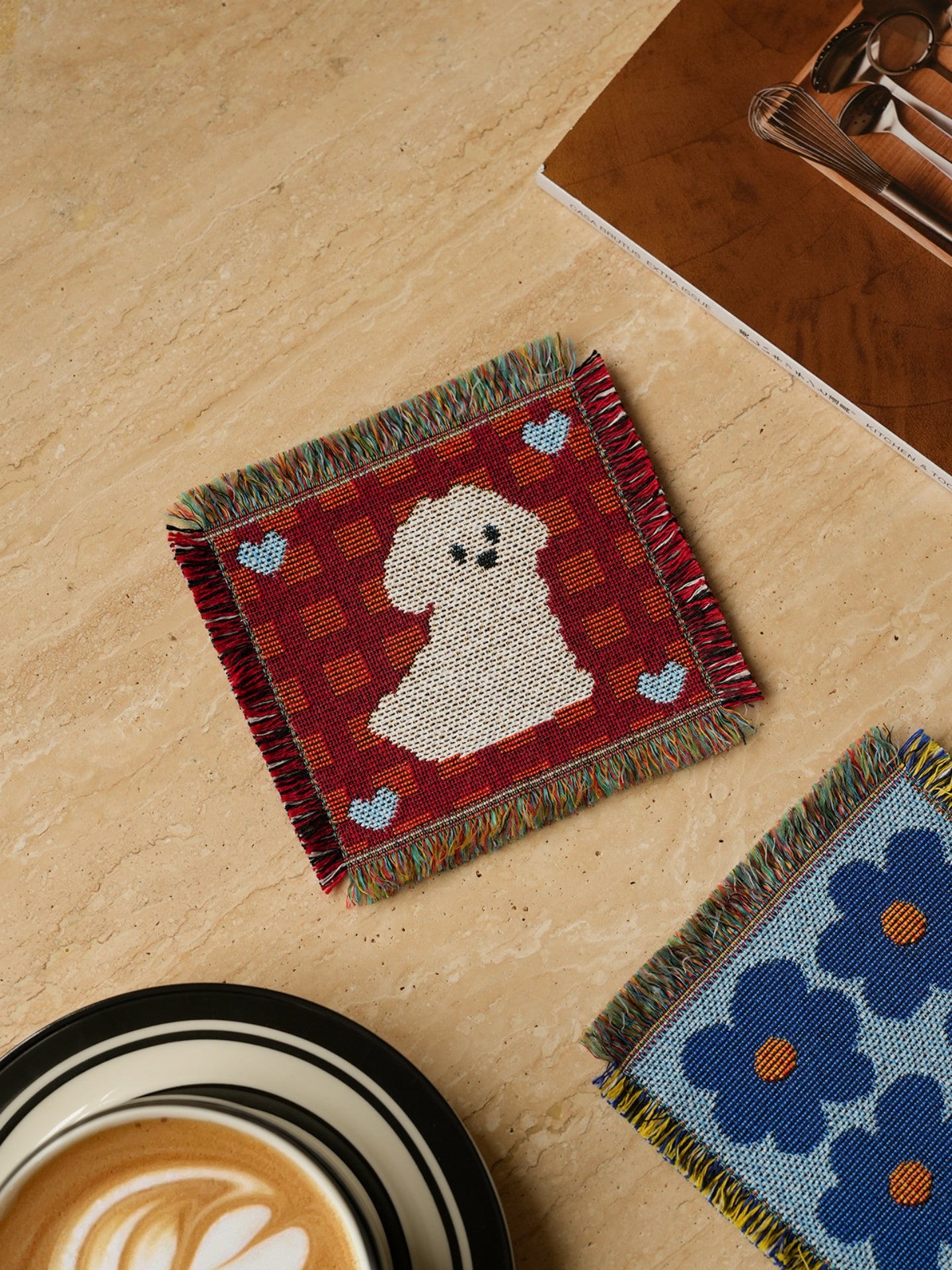 Adorable Woven Coaster