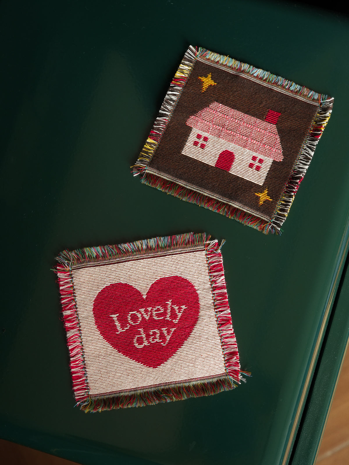 Adorable Woven Coaster