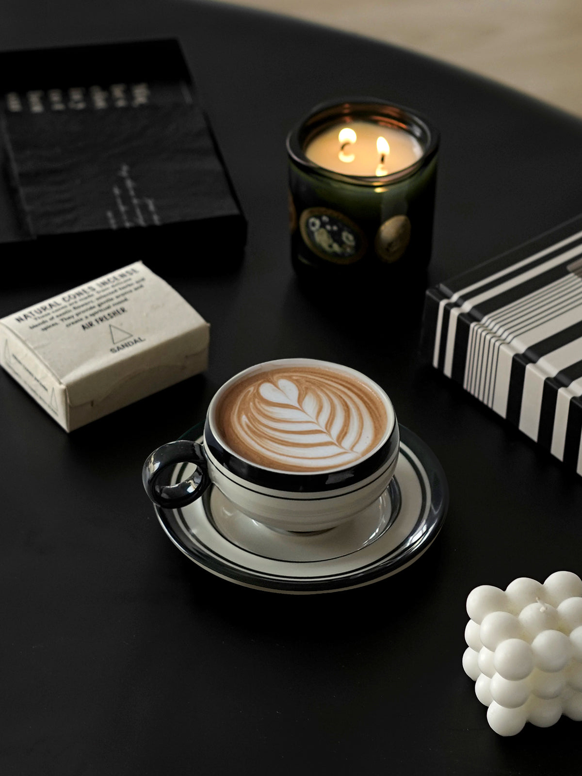 Ceramic Coffee and Tea Mug – Cute Cup and Saucer Perfect for Coffee Lovers Gifts and Kitchen Essentials