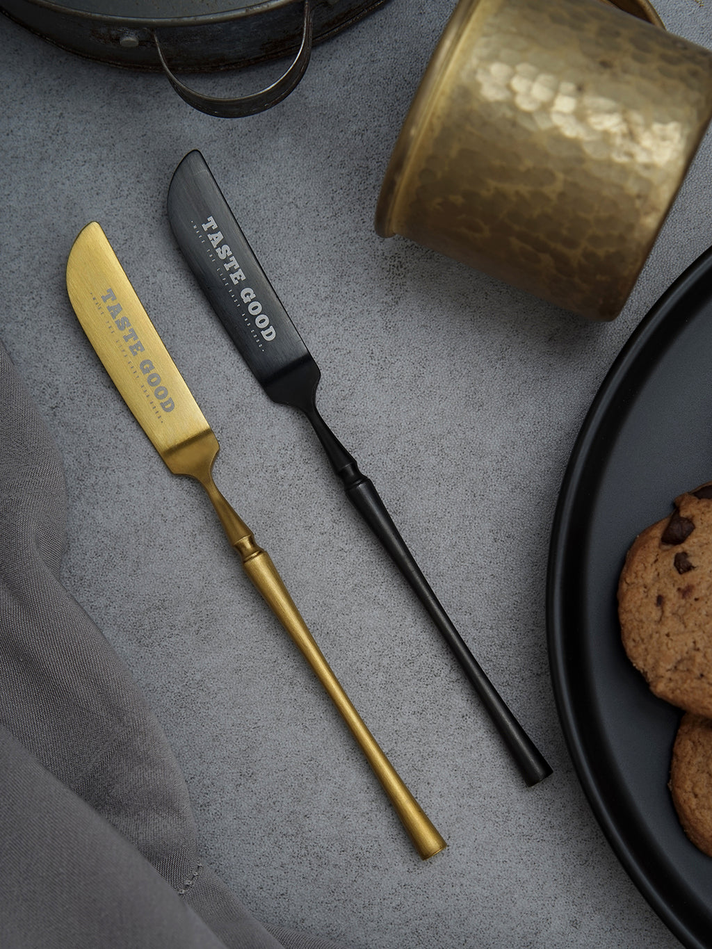 Stainless Steel Butter Knife & Spreader Set: Perfect for Breakfast Spreads, Soft Cheese, Jam, and Pastry