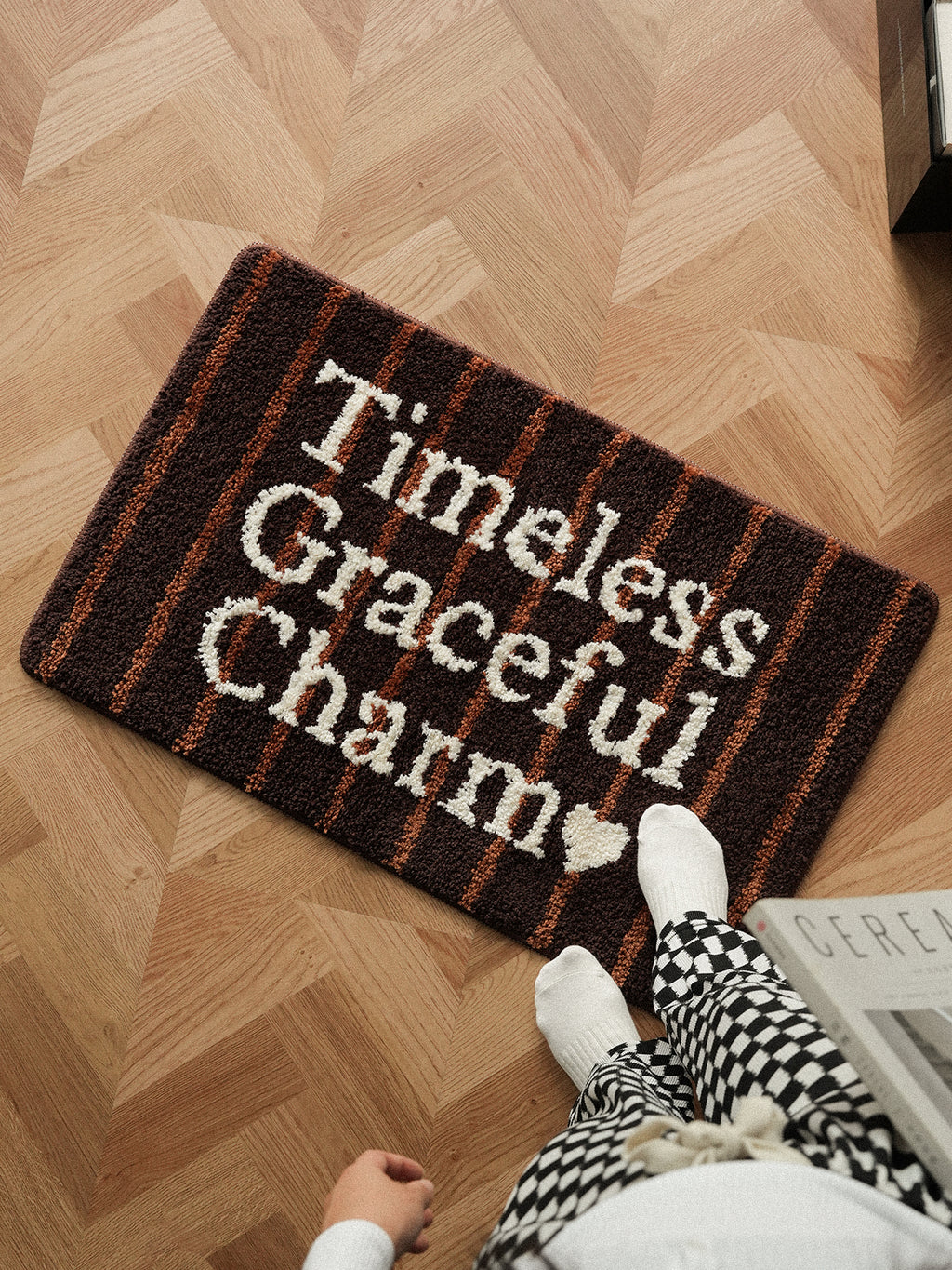 Adorable Cat Pattern Home Carpet, A Great Home Decor Item