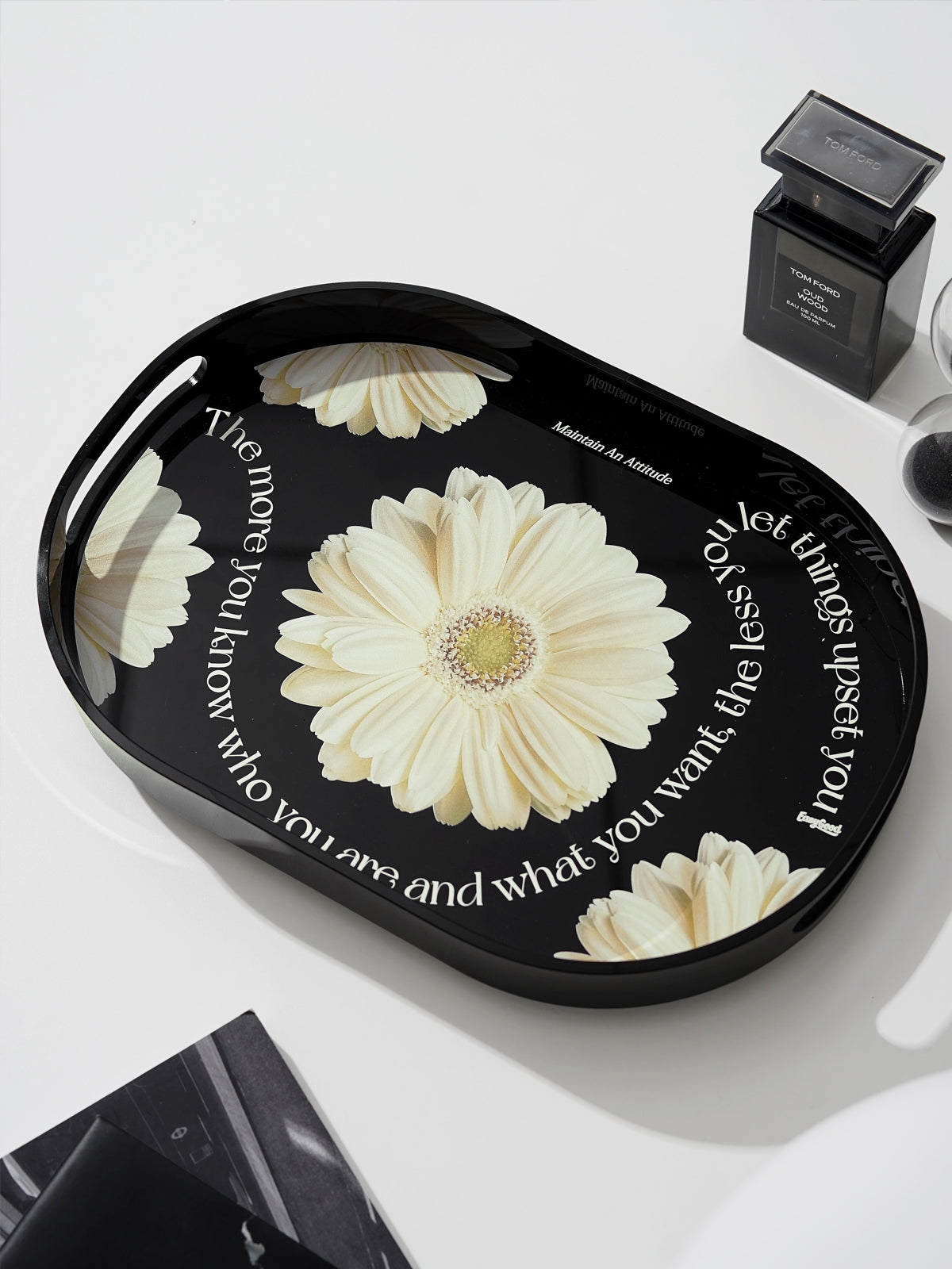 Large Acrylic Serving Tray,Food,Breakfast,Butler-Kitchen Countertop Tray-Makeup Drawer Organizer-Vanity Table,Decorative Tray,Storage Solution