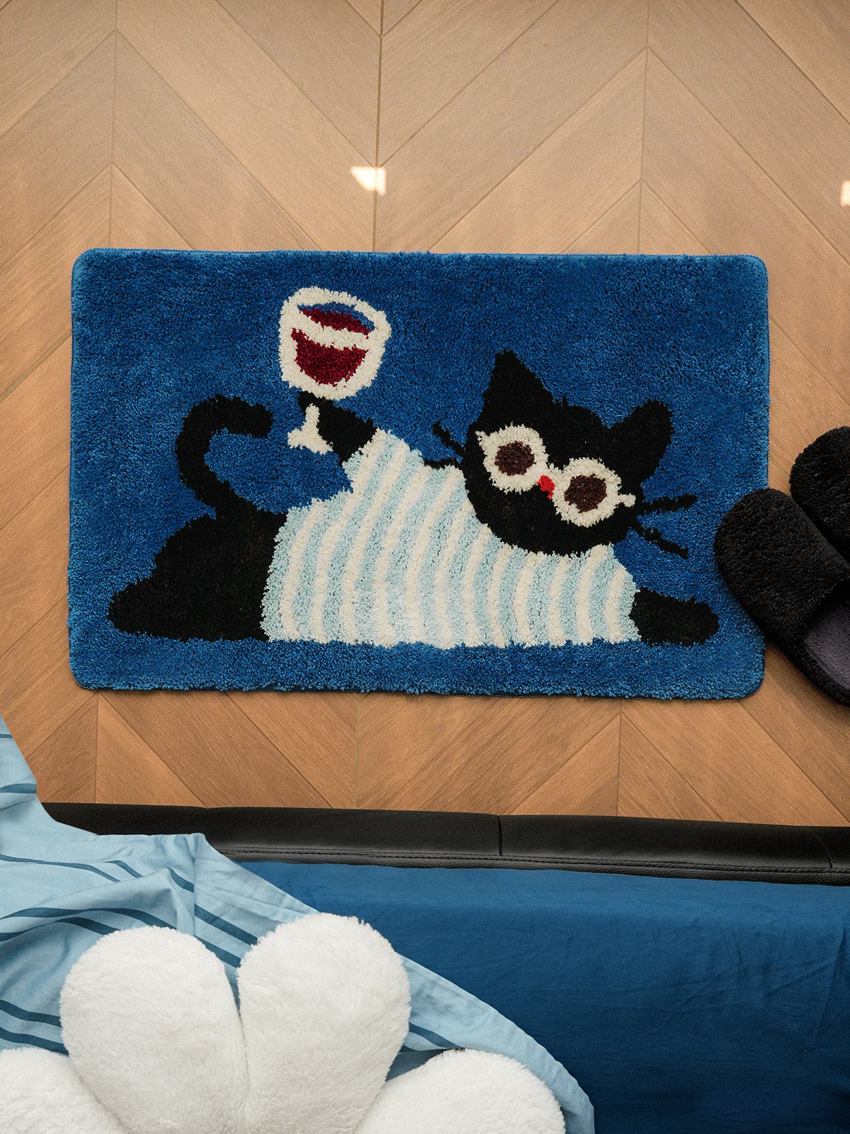 Adorable Cat Pattern Home Carpet, A Great Home Decor Item