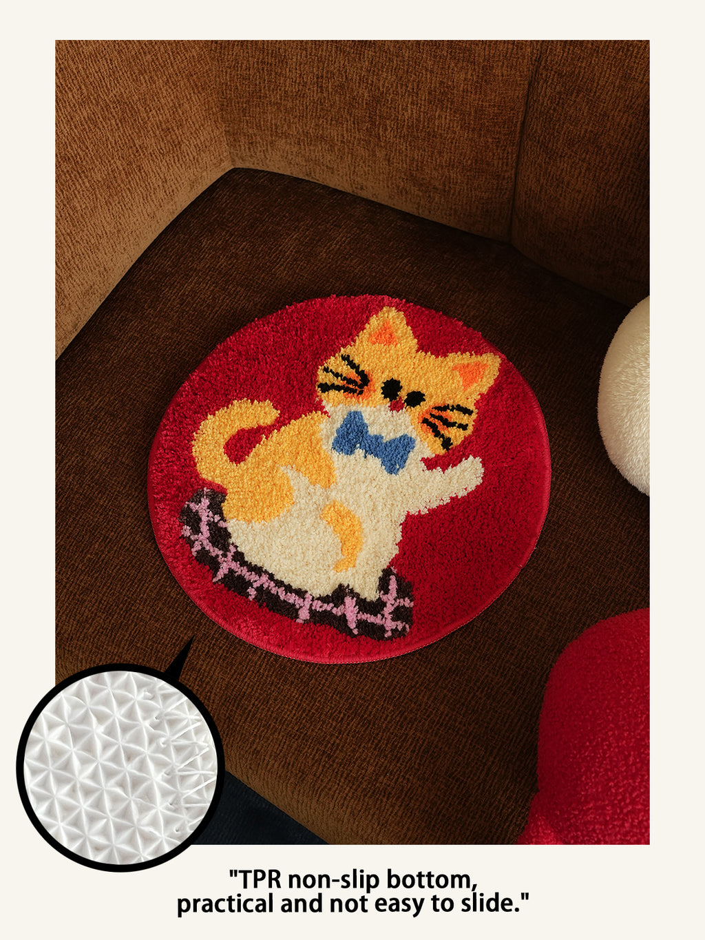 Adorable Pet Print Seat Cushion Seat Cushion, Living RoomChair cushions,Car Cushion
