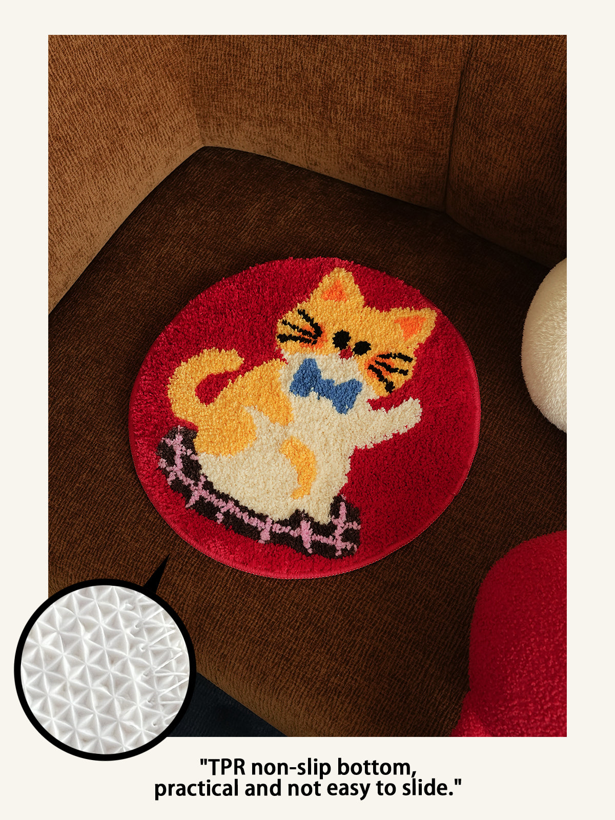 Adorable Pet Print Seat Cushion Seat Cushion, Living RoomChair cushions,Car Cushion