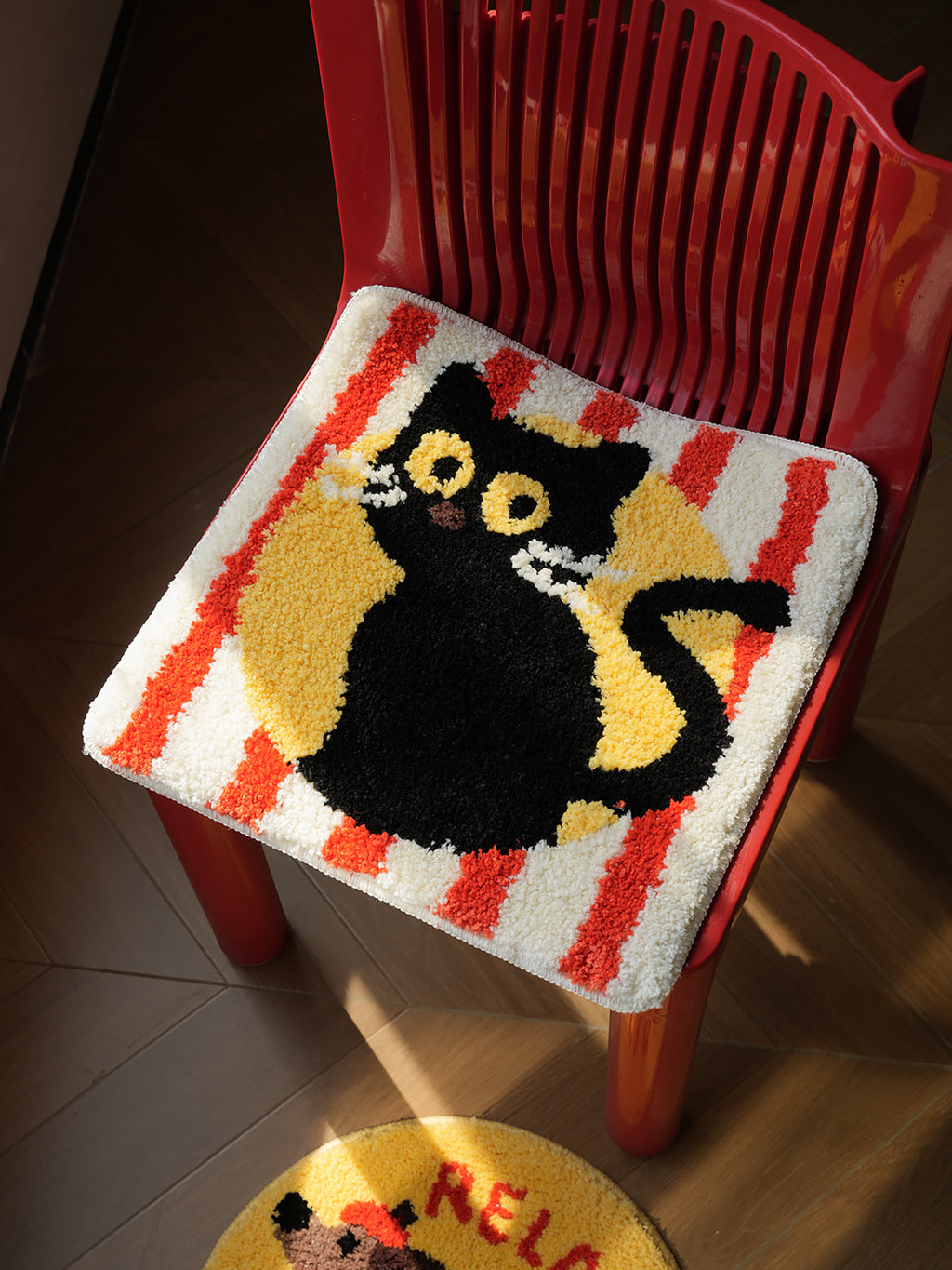 Adorable Pet Print Seat Cushion Seat Cushion, Living RoomChair cushions,Car Cushion