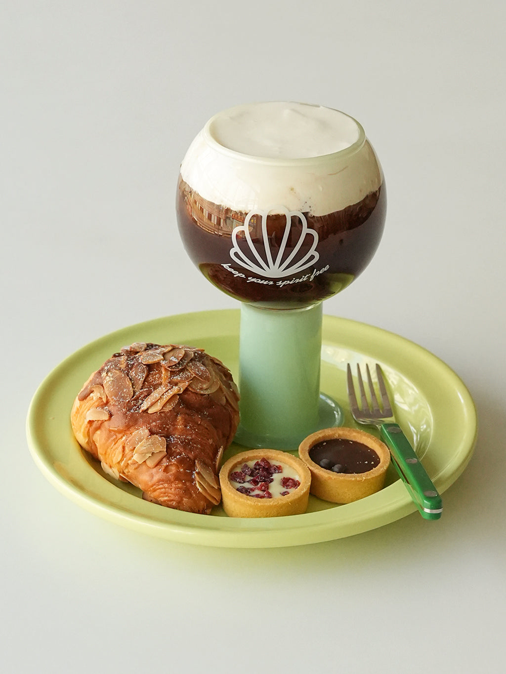 Handmade glass cup,Heat-Resistant,400ml