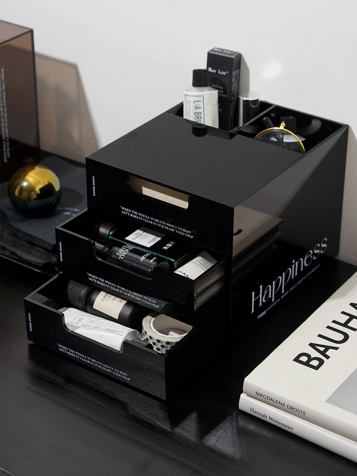 Modern Acrylic Storage Box for Jewelry, Living Room Remotes, and Home Decor