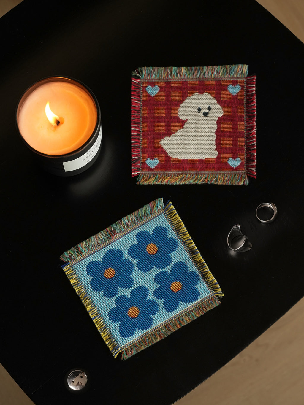 Adorable Woven Coaster