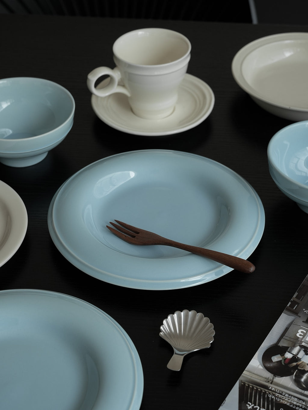 Colorful Ceramic 8.5" Dinner Plate & 5" Bowl Set