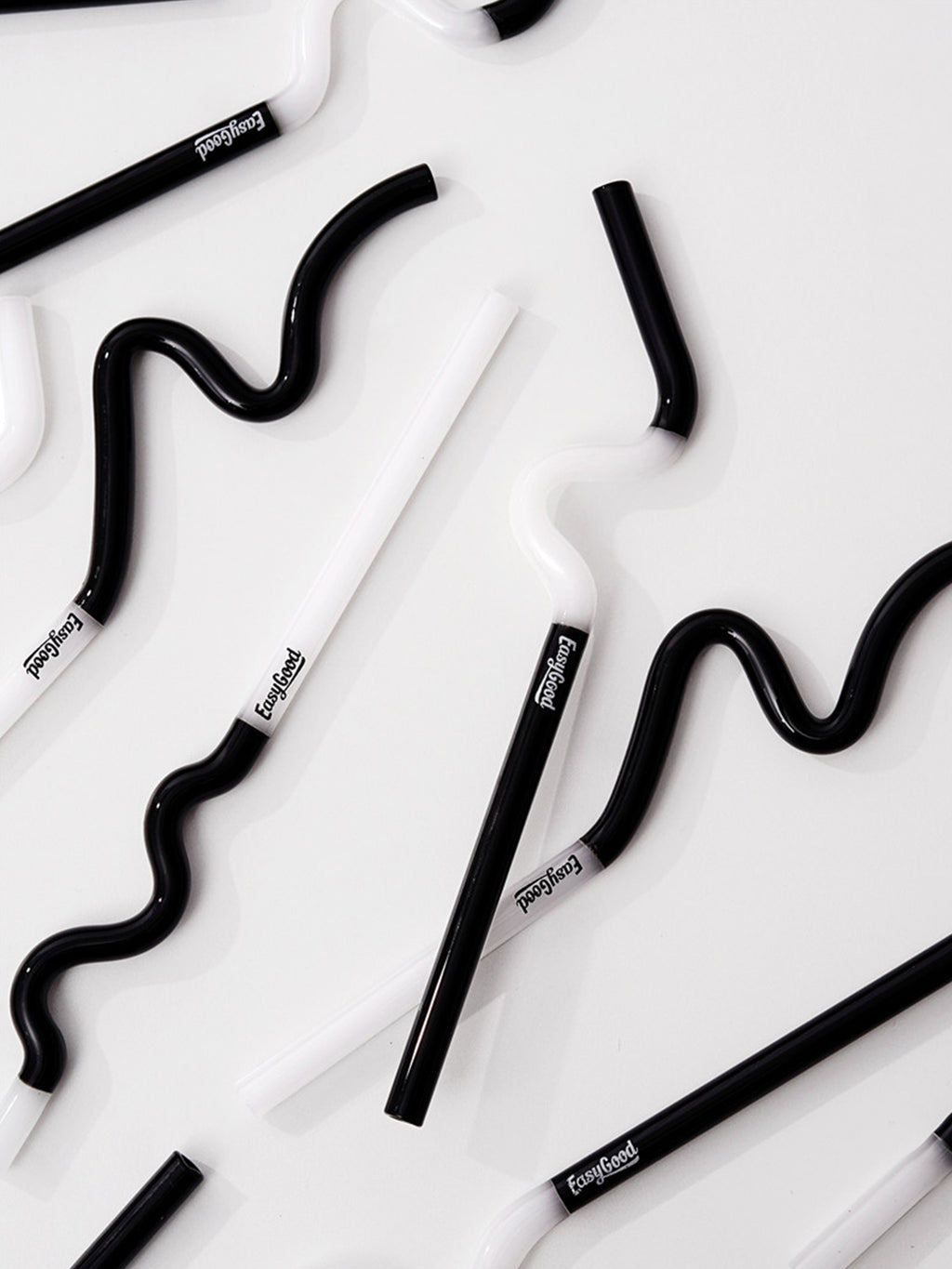 Reusable Bent Glass Straw, High Borosilicate Glass Straw for Adults and Kids, Suitable for Smoothies, Milk, Water, Juice, and Coffee