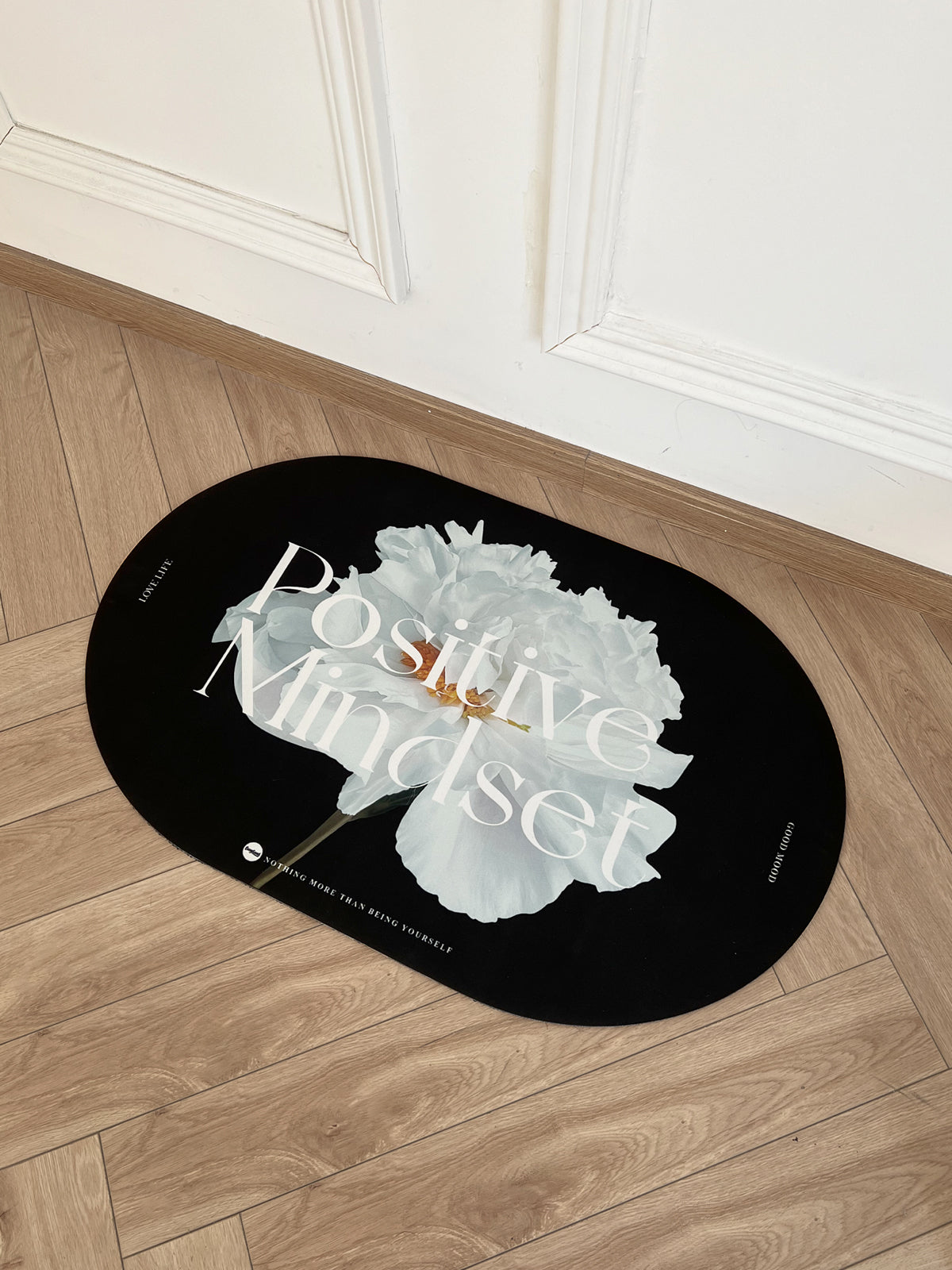 Quick Drying Bathroom Mat - Modernized Fast Water Absorbing Nonslip Resistant Thin Mats - Instant Self Dry Quick-Dry Non Slip Rubber Flat Floor Rugs - Modern Home Shower Bath Bathtub Bathmats