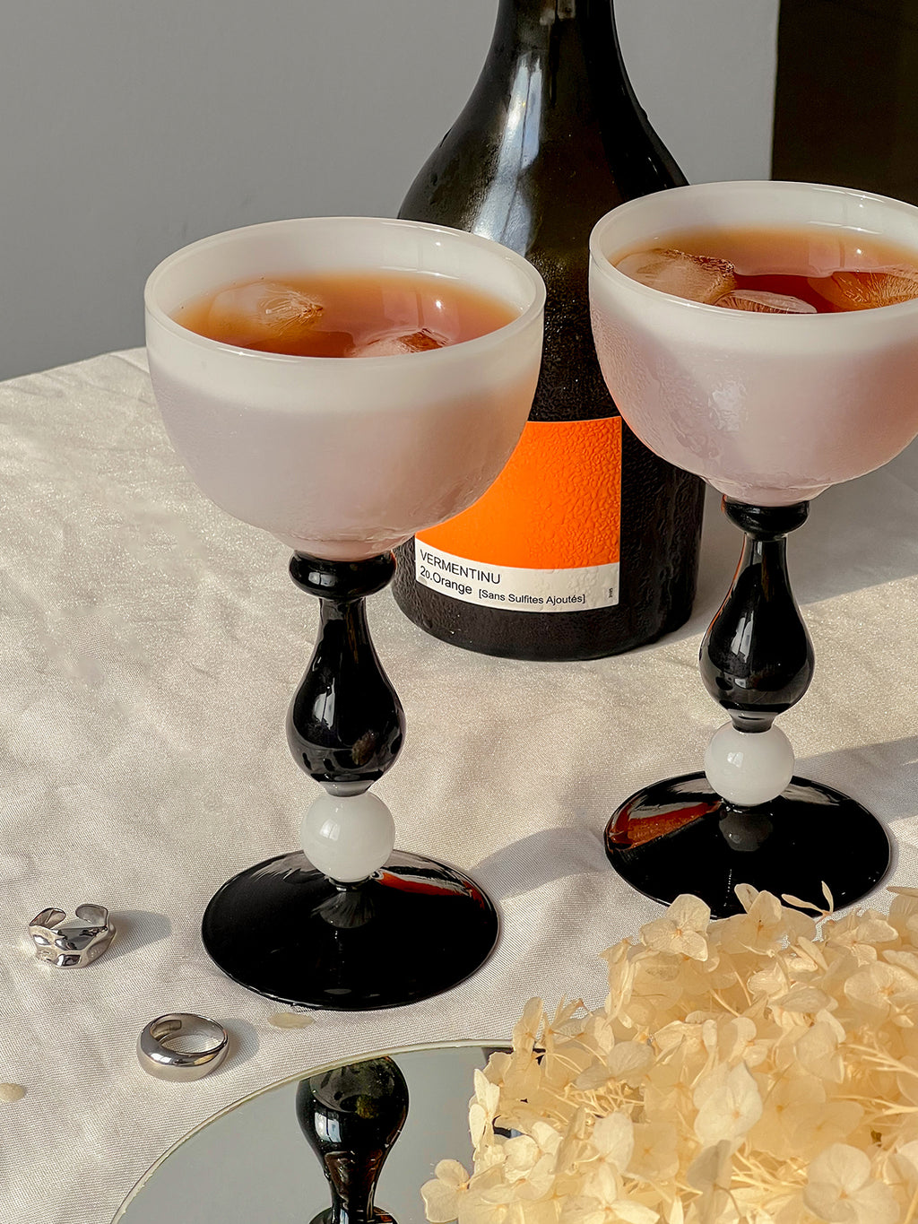 Elegant Champagne Glasses Unique Gift for Birthday,Wedding, Mother’s Day,Ideal for Wine Tasting,Daily Use-260ml