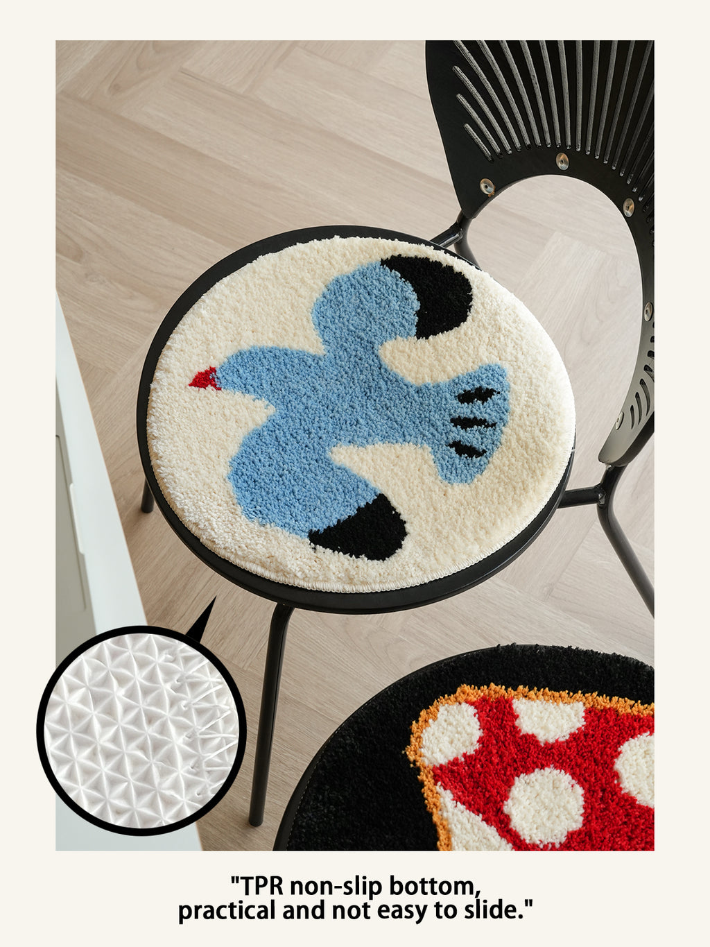 Living Room Seat Cushion,Flower Pattern Chair cushions,Creative Office Seat Pad, Sofa Decorative, Bedroom Butt Cushion,Car Cushion