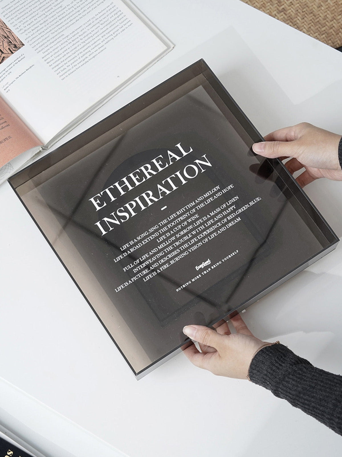 Acrylic Serving Tray,Table,Decorative Tray