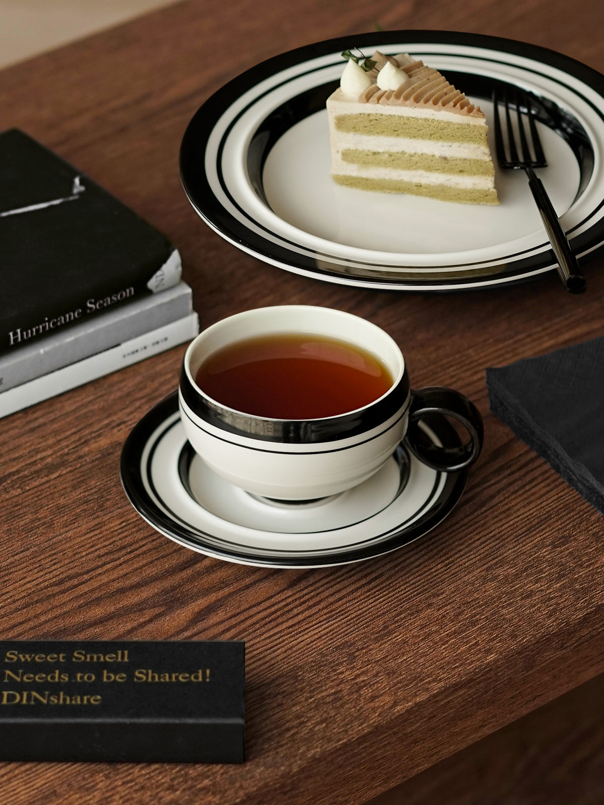 Ceramic Coffee and Tea Mug – Cute Cup and Saucer Perfect for Coffee Lovers Gifts and Kitchen Essentials