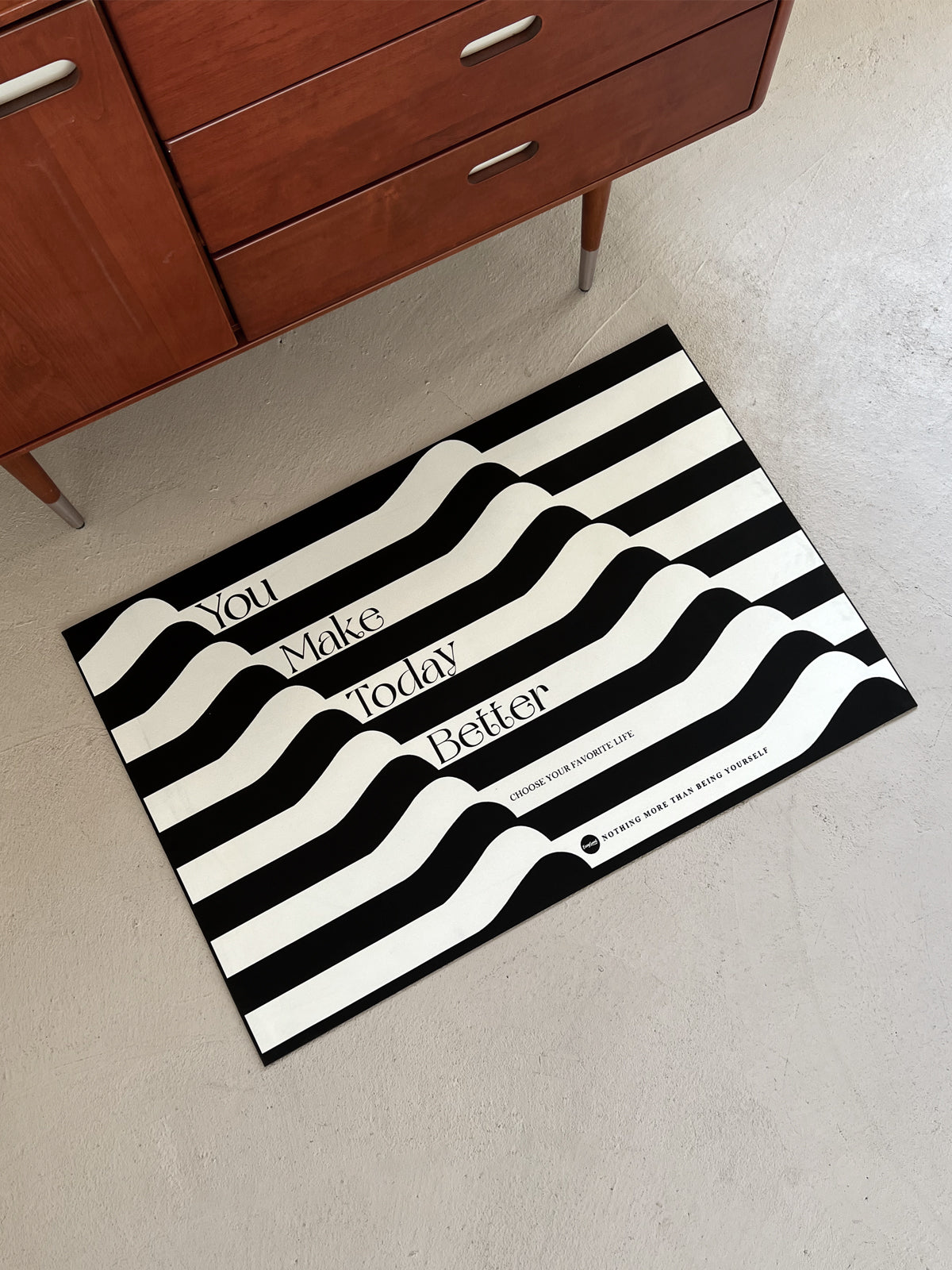Quick Drying Bathroom Mat - Modernized Fast Water Absorbing Nonslip Resistant Thin Mats - Instant Self Dry Quick-Dry Non Slip Rubber Flat Floor Rugs - Modern Home Shower Bath Bathtub Bathmats
