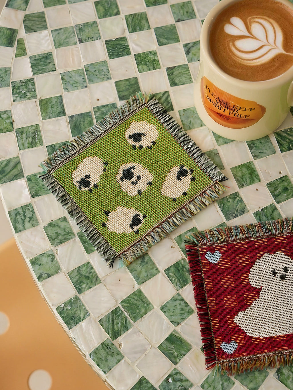 Adorable Woven Coaster