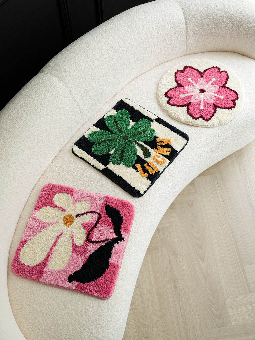Living Room Seat Cushion,Flower Pattern Chair cushions,Creative Office Seat Pad, Sofa Decorative, Bedroom Butt Cushion,Car Cushion