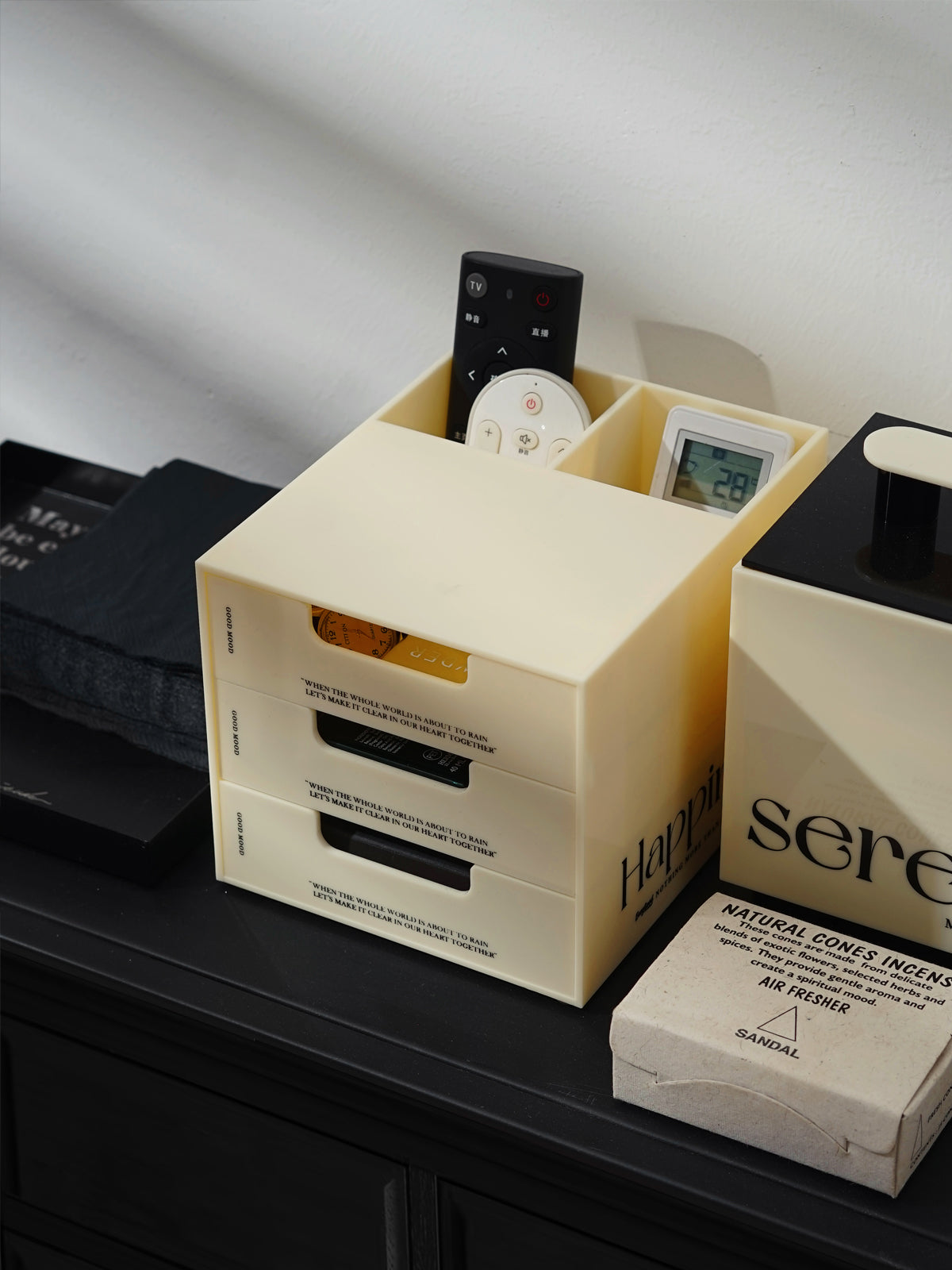 Modern Acrylic Storage Box for Jewelry, Living Room Remotes, and Home Decor