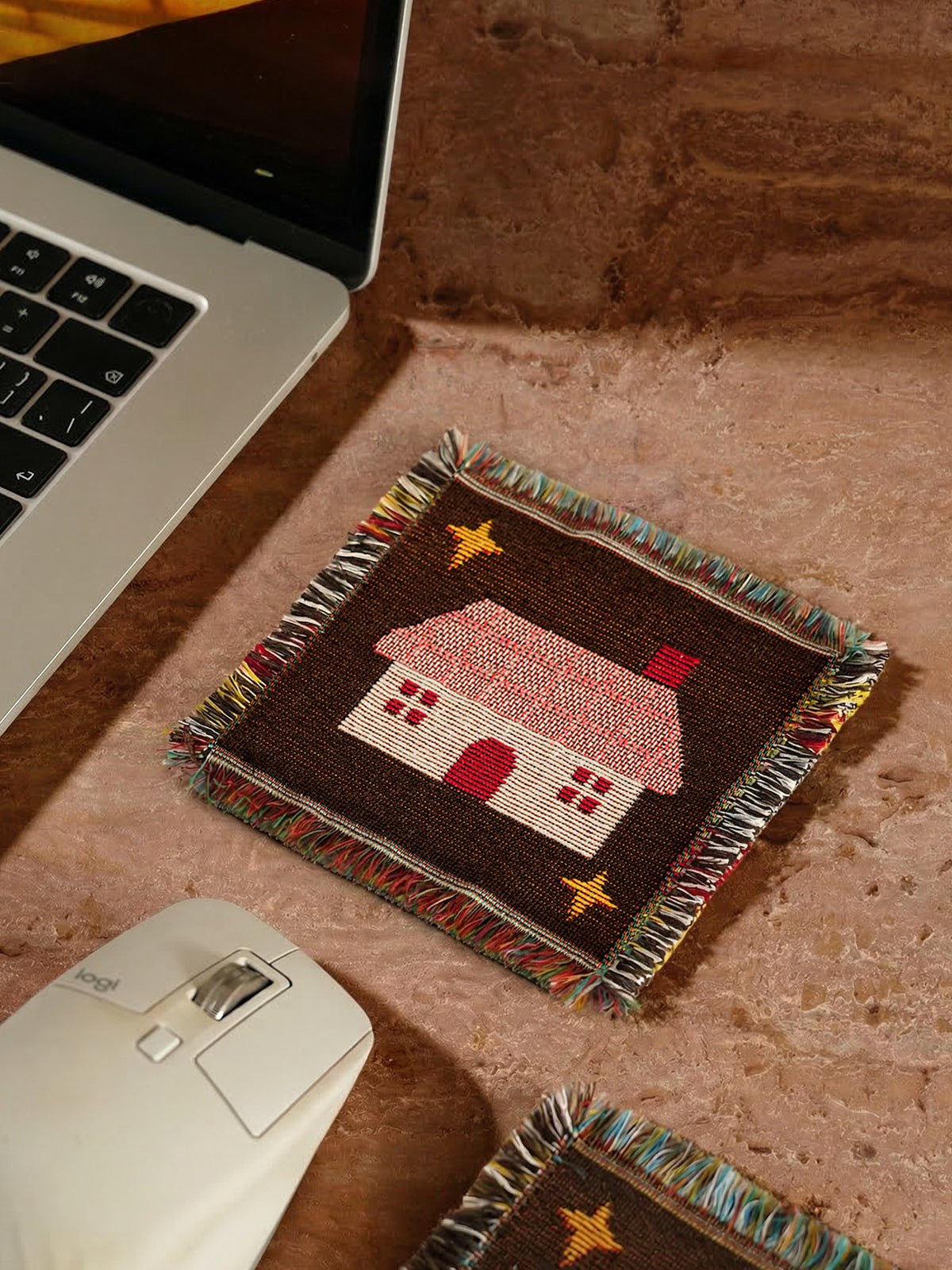 Adorable Woven Coaster