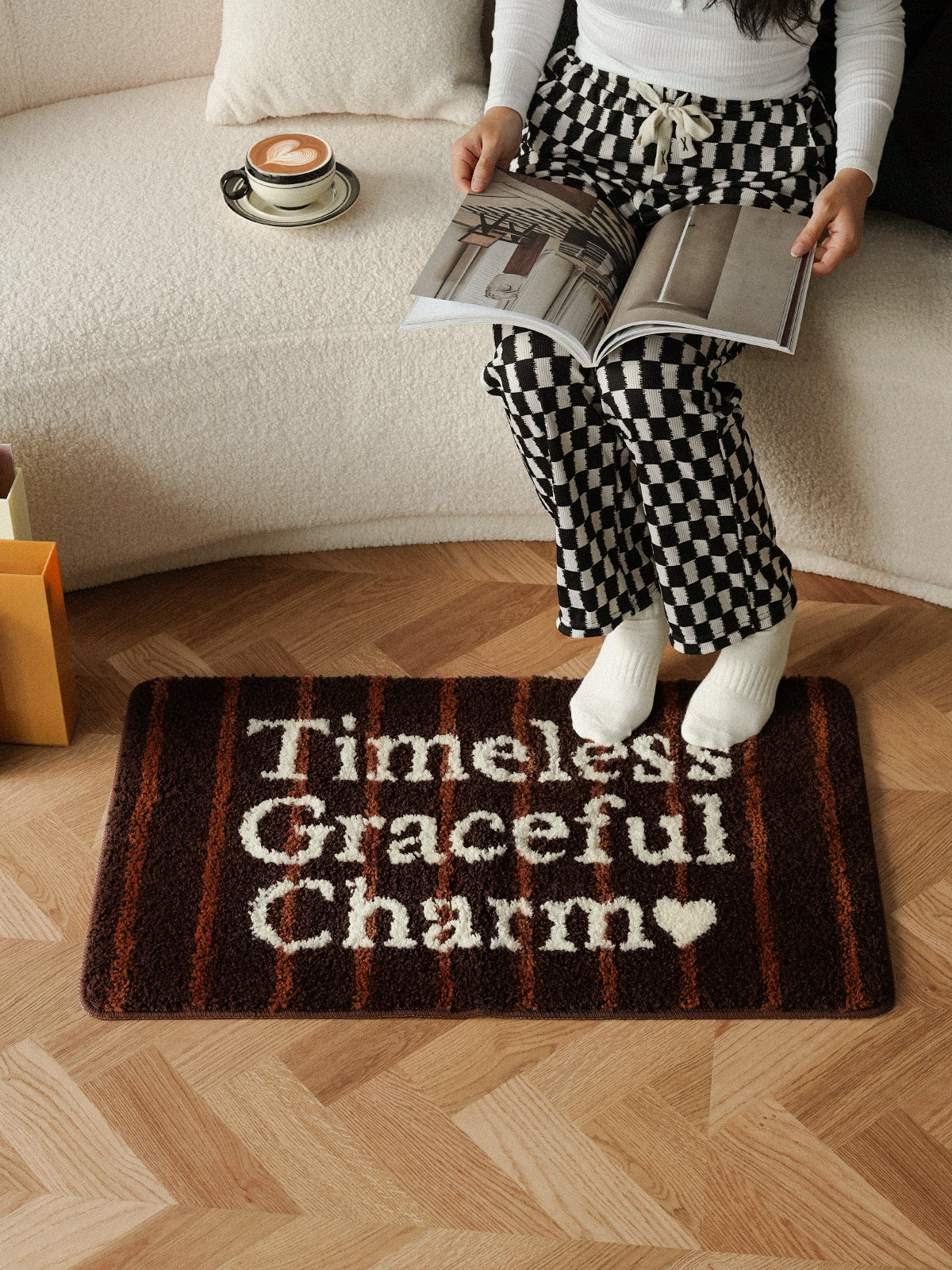 Adorable Cat Pattern Home Carpet, A Great Home Decor Item