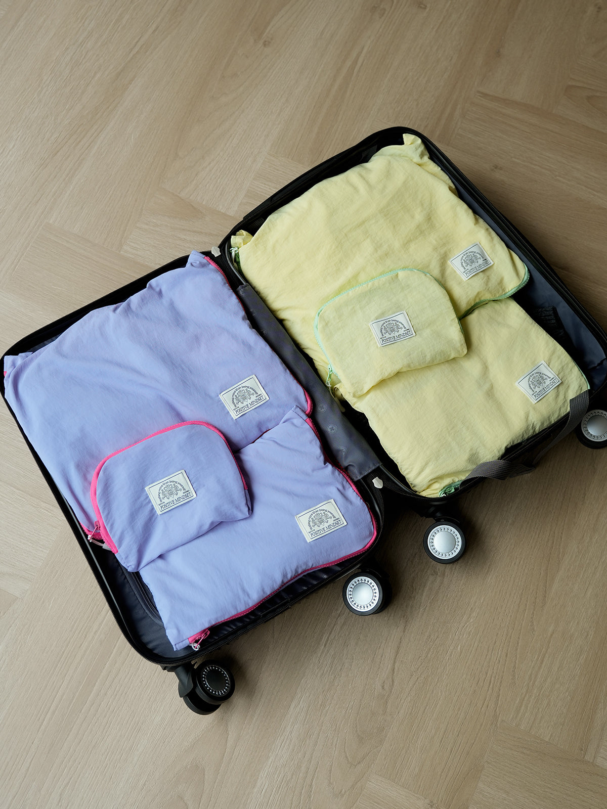 Lightweight Compression Packing Cubes for Suitcases, Compressible Expandable Travel Packing Organizer with Toiletries and Backpack Bag, Travel Essentials for Carry on Luggage 3 Set