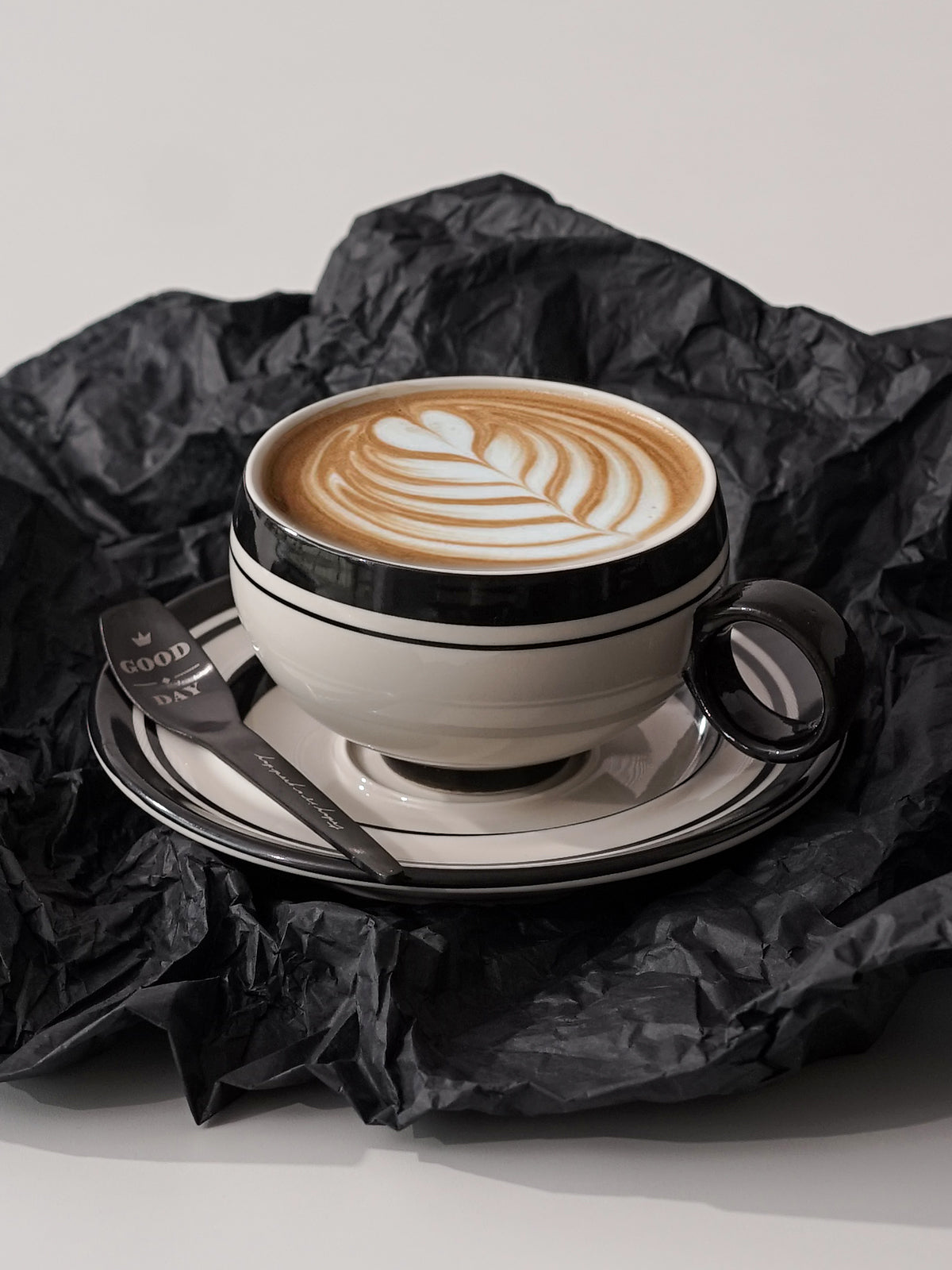 Ceramic Coffee and Tea Mug – Cute Cup and Saucer Perfect for Coffee Lovers Gifts and Kitchen Essentials