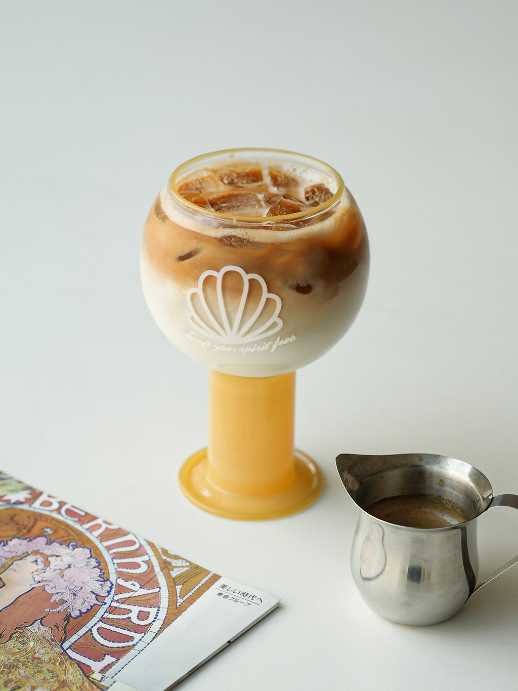 Handmade glass cup,Heat-Resistant,400ml